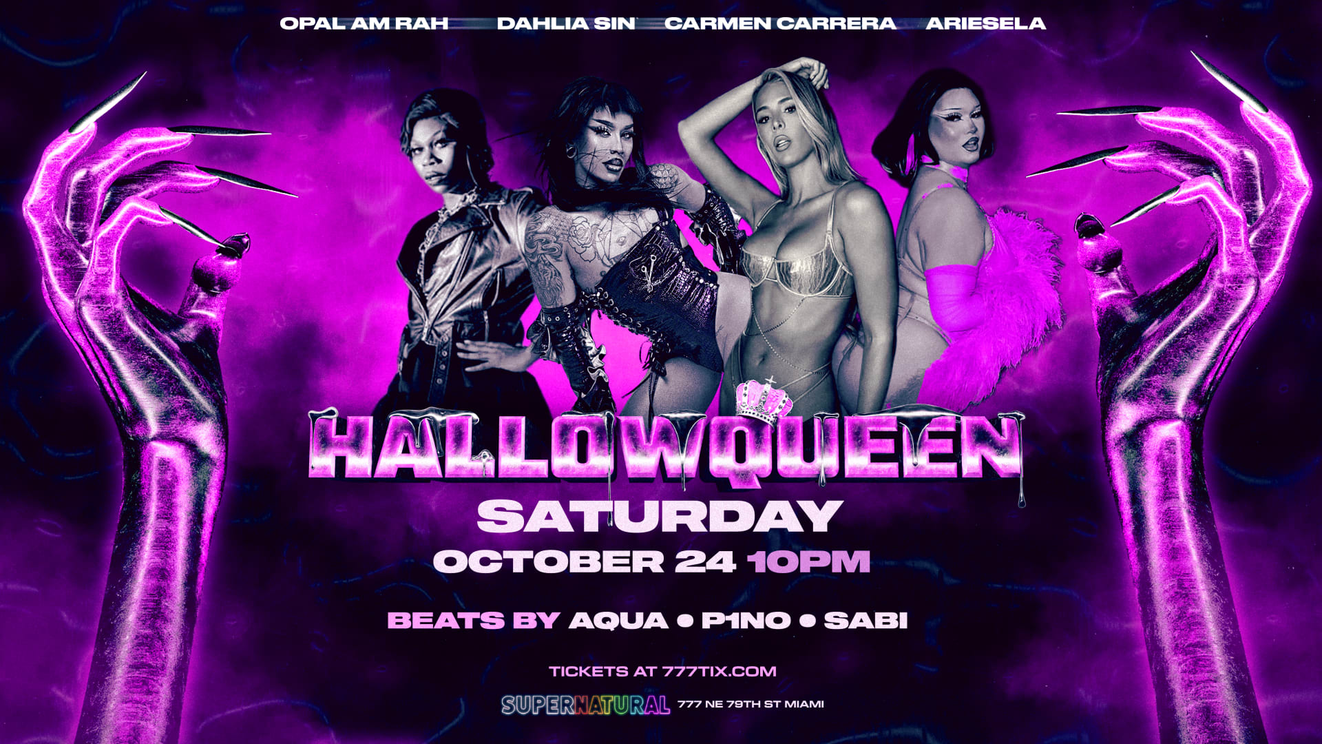 Hallowqueen Saturday Ft. Dahlia Sin