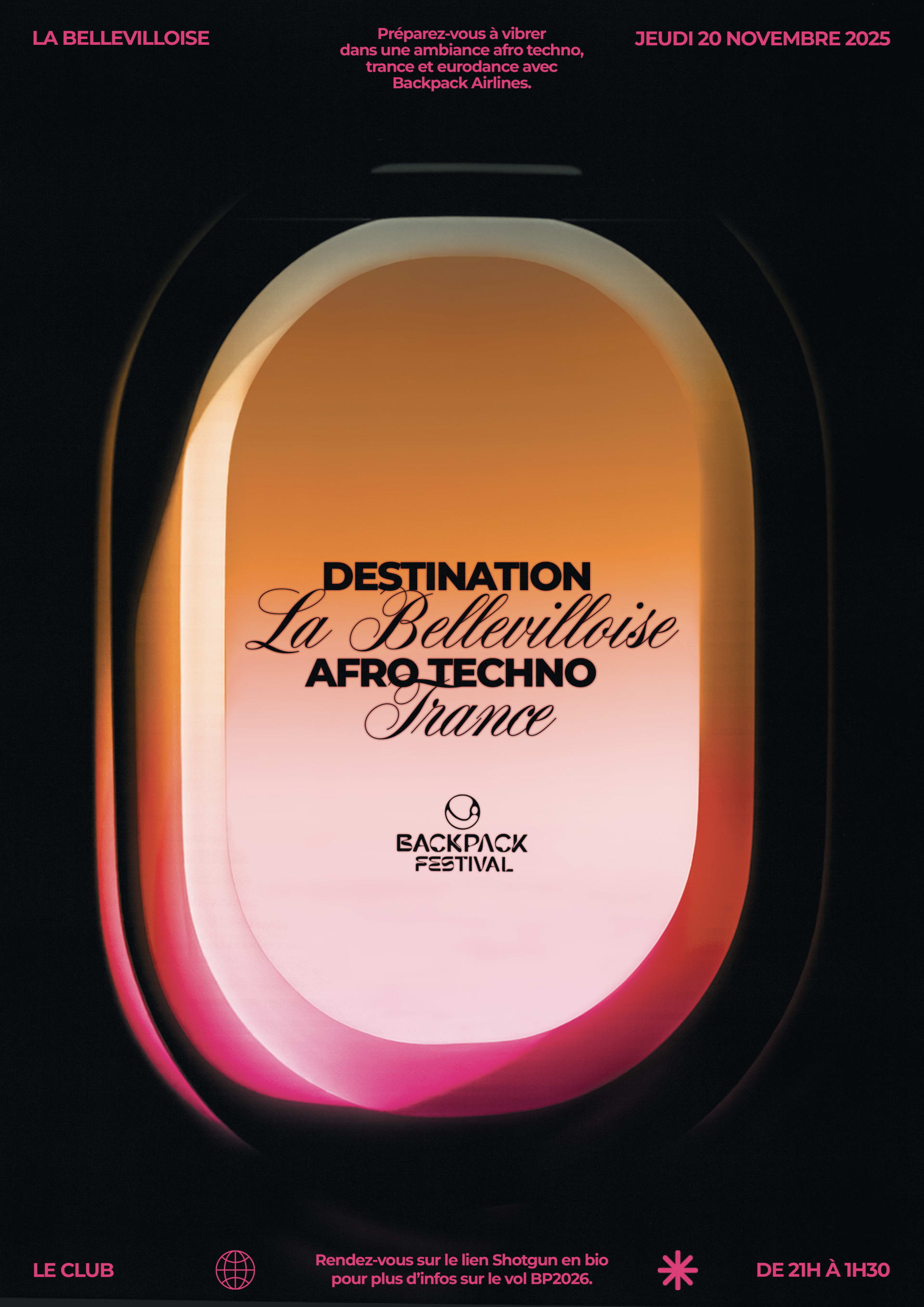 Destination - Backpack Festival | 20.11.25