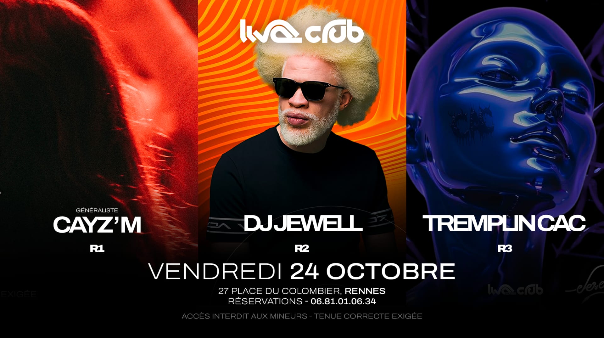 Jewell(R2) + Cac(R3) + Cayz'm(R1)