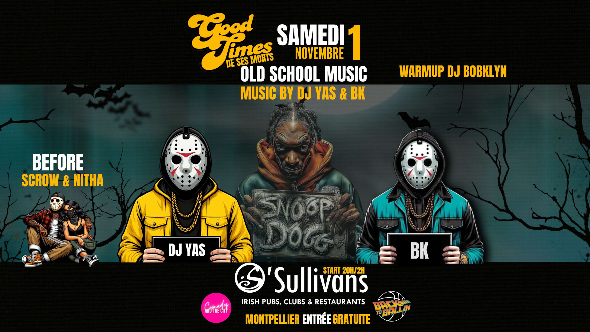 Good Times Novembre - O'sullivans Pub Montpellier