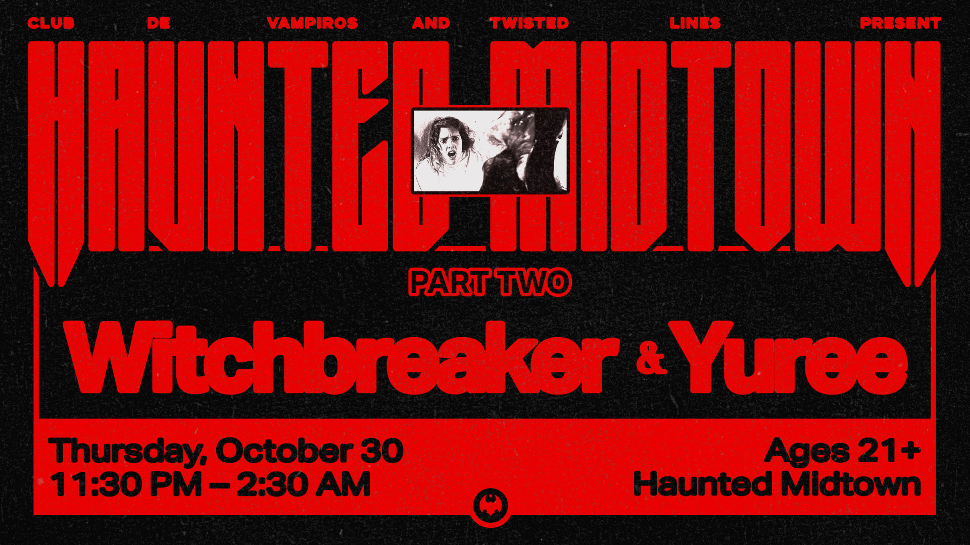Club De Vampiros & Twisted Lines: Haunted Midtown (Part Two)