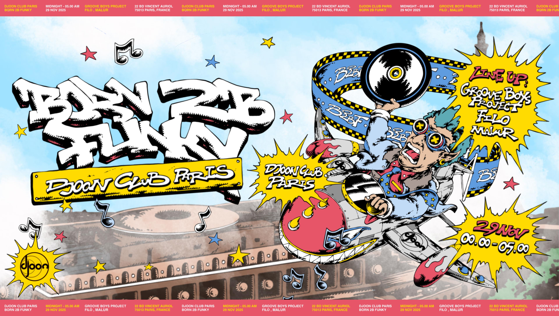 Born2bfunky : Groove Boys Project, Filo, Malur