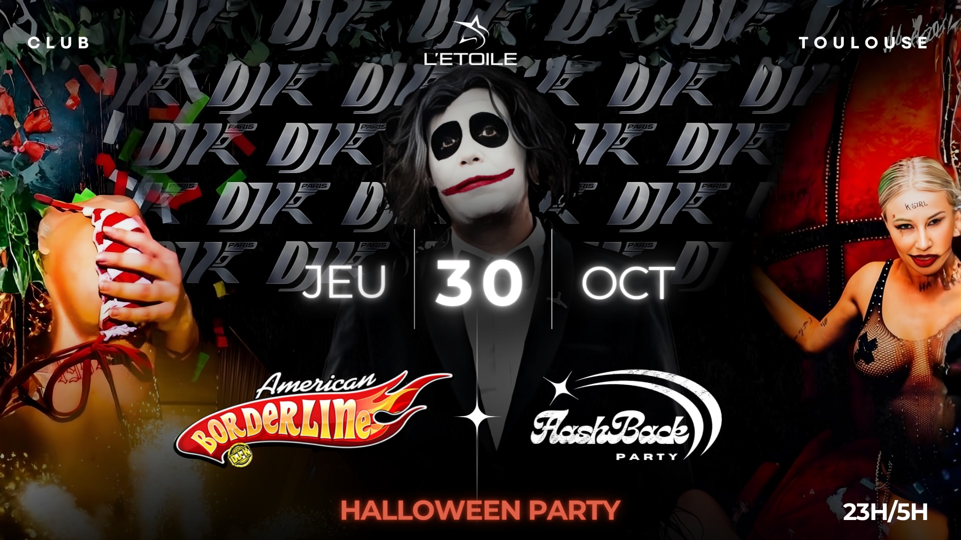 Halloween Party - Djk - Flashback X American Borderline