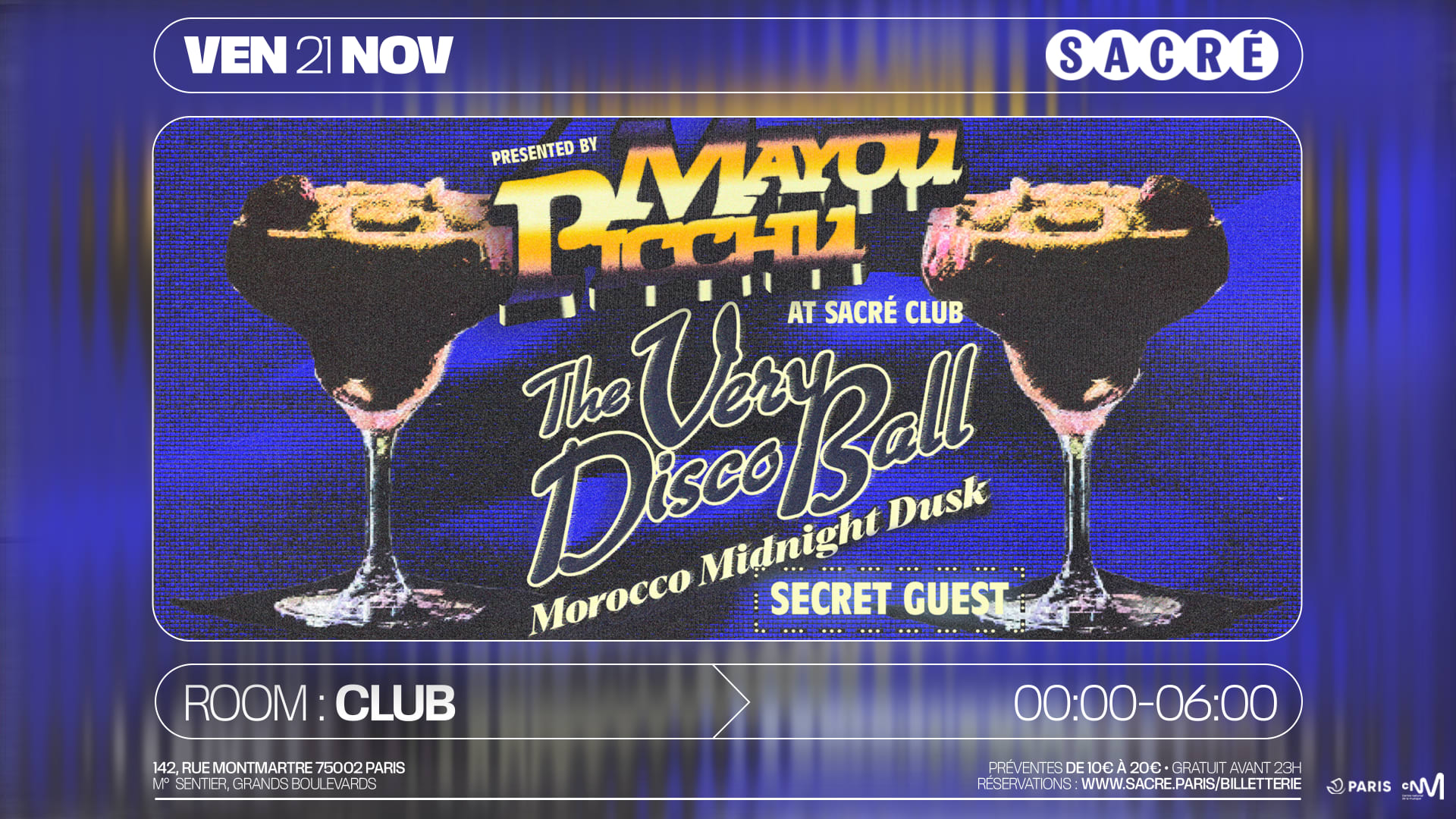 Sacré Présente : The Very Disco Ball #1 By Mayou Picchu