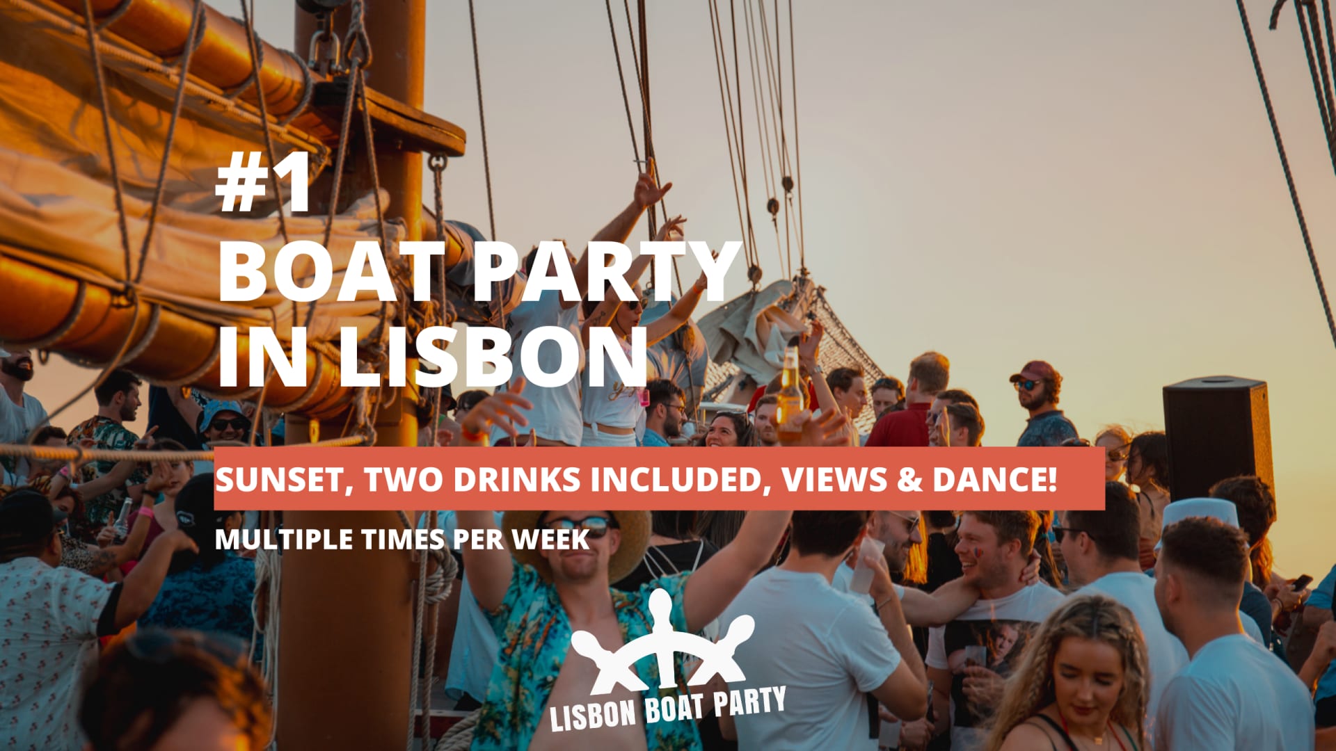 Lisbon Boat Party 10 May