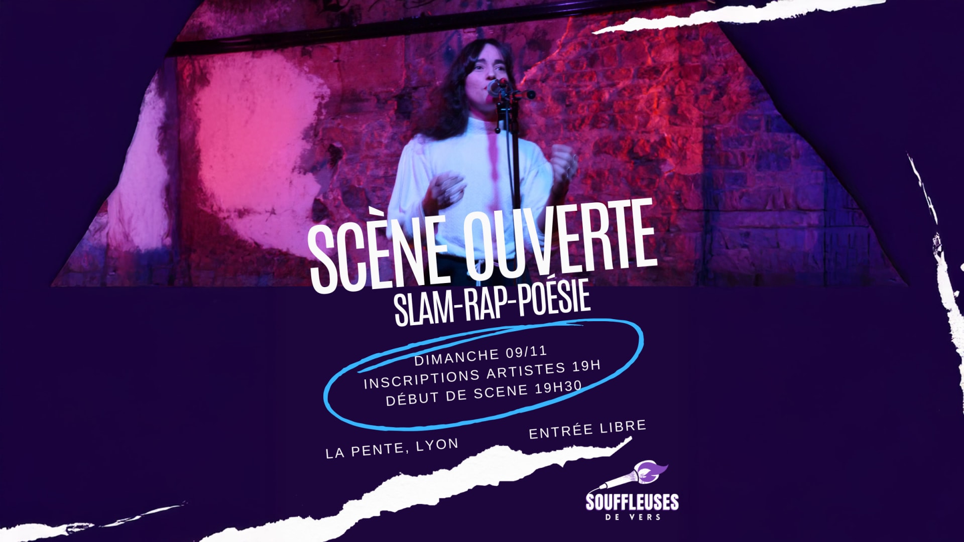 Scène Ouverte :  Slam, Rap & Poésie
