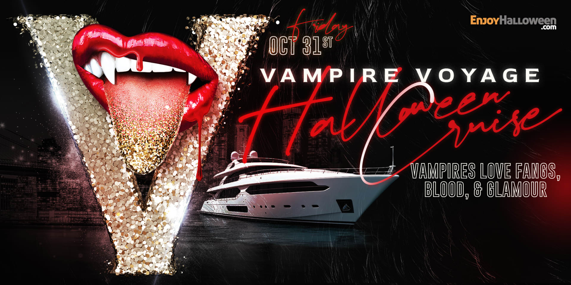Vampire Voyage Halloween Weekend Party Cruise New York City
