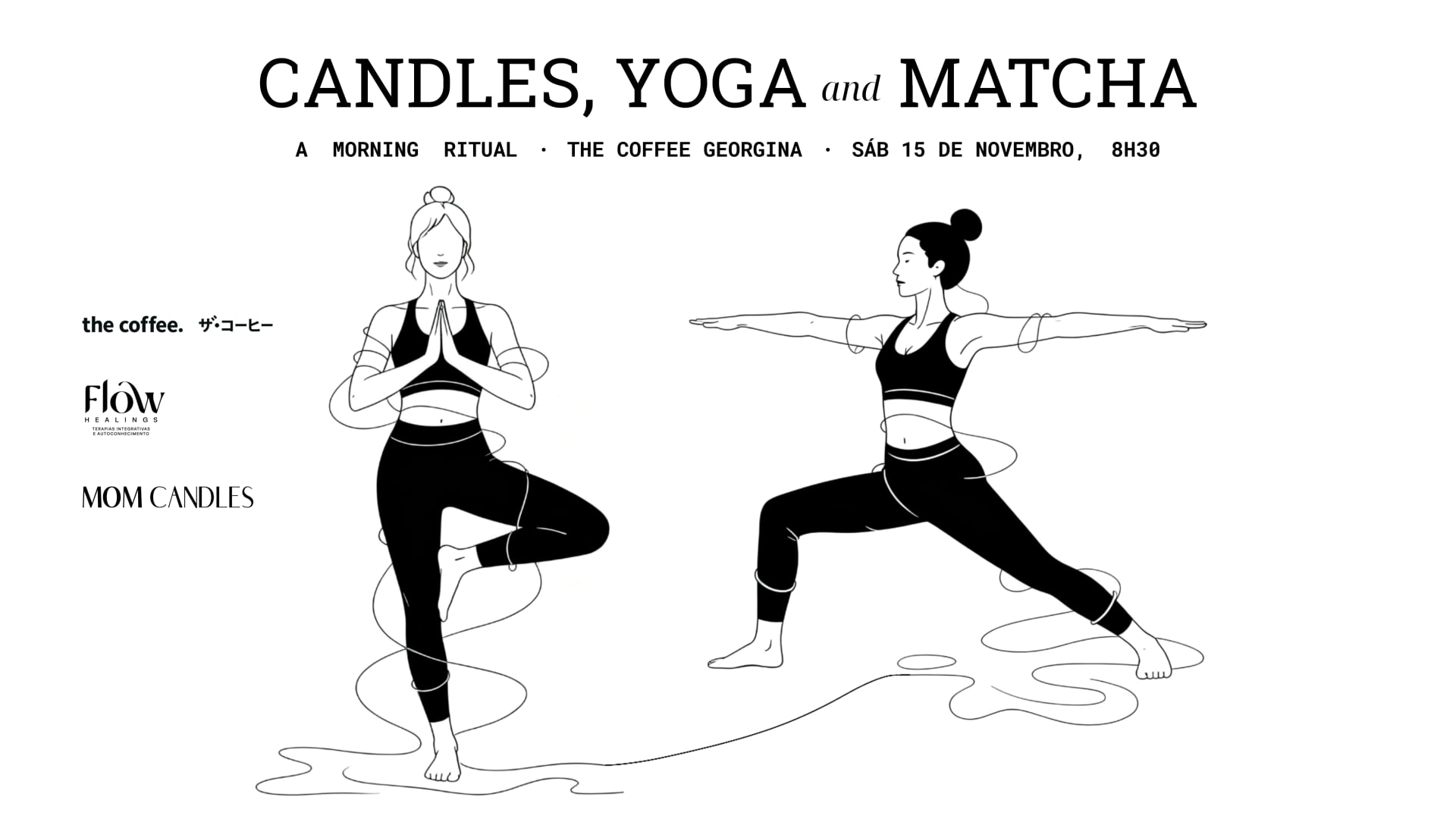 Candles, Yoga And Matcha