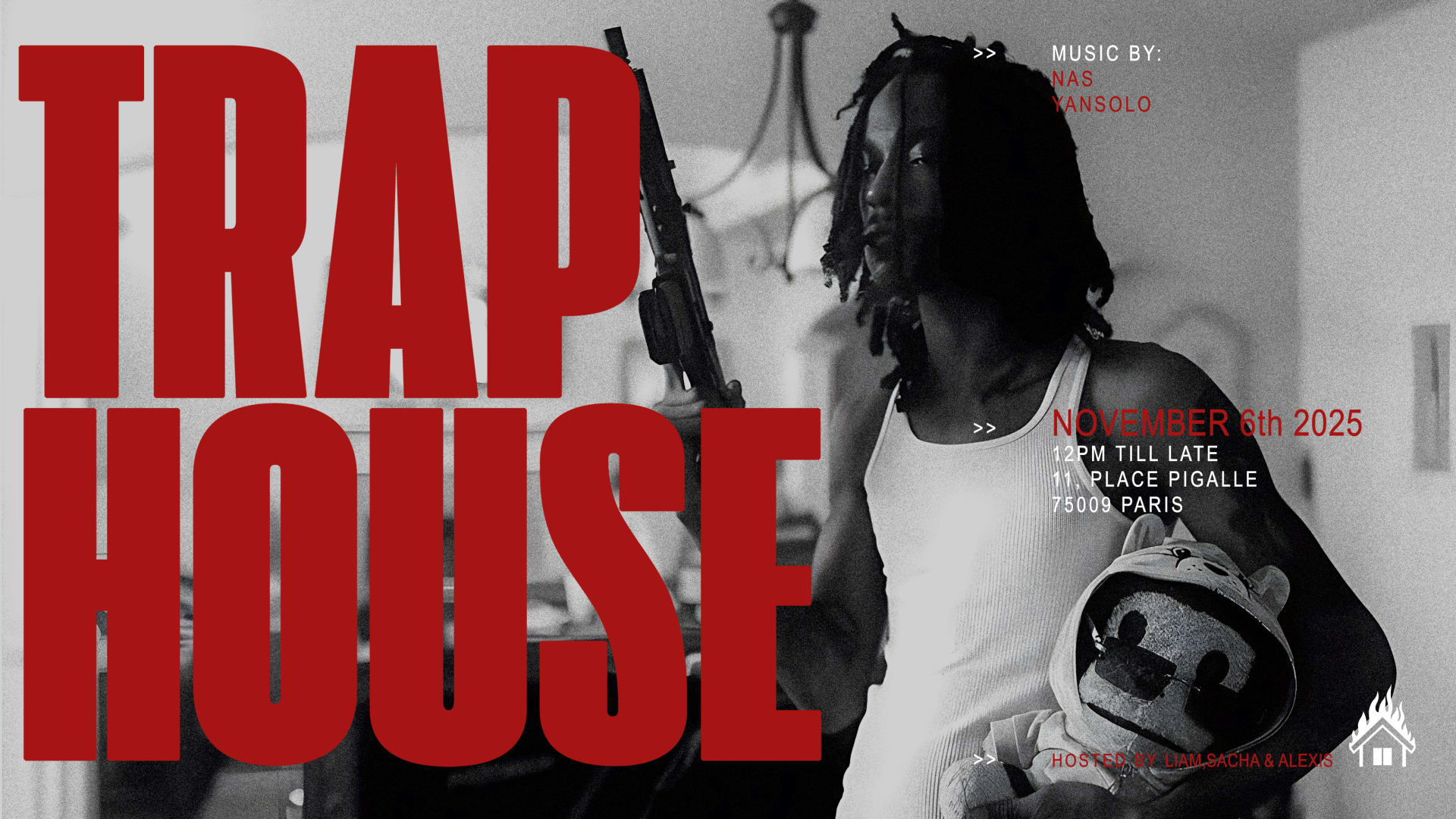 Traphouse - Folies Pigalle - Jeudi 6 Novembre
