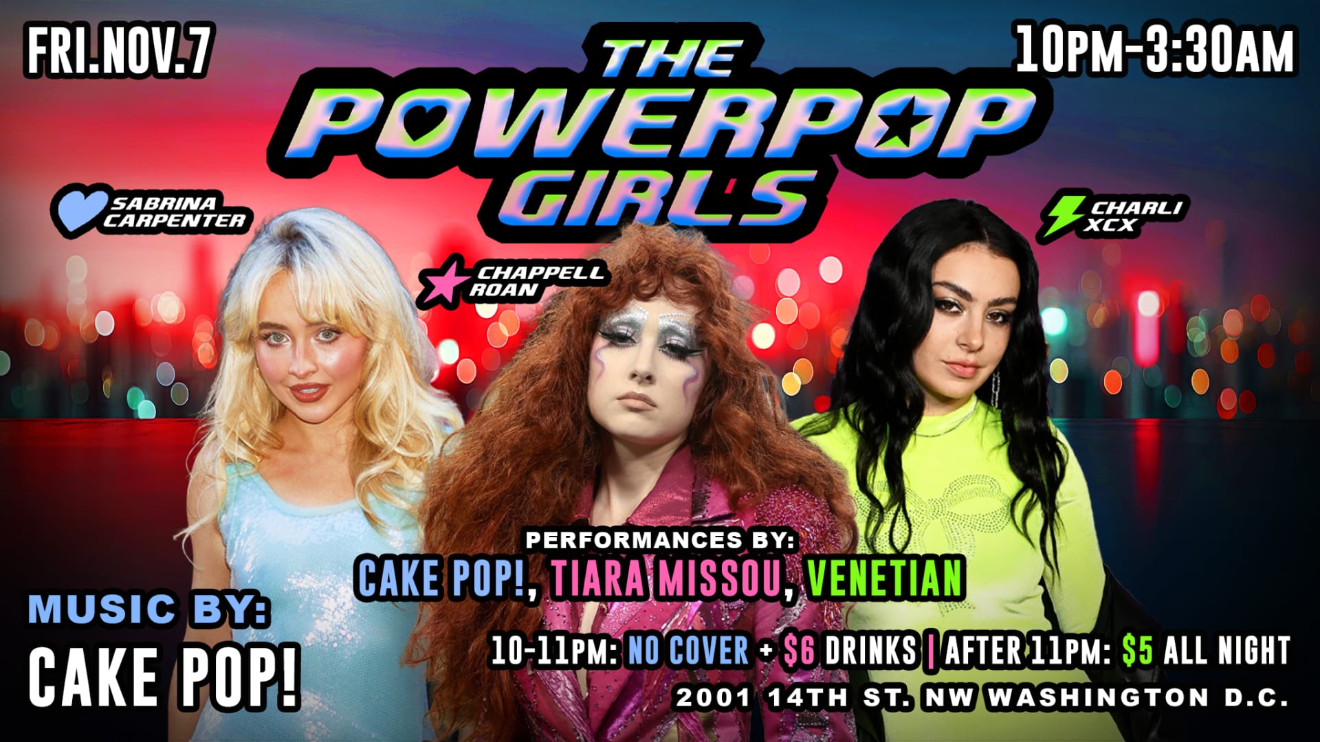 Power Pop Girls With Cake Pop!