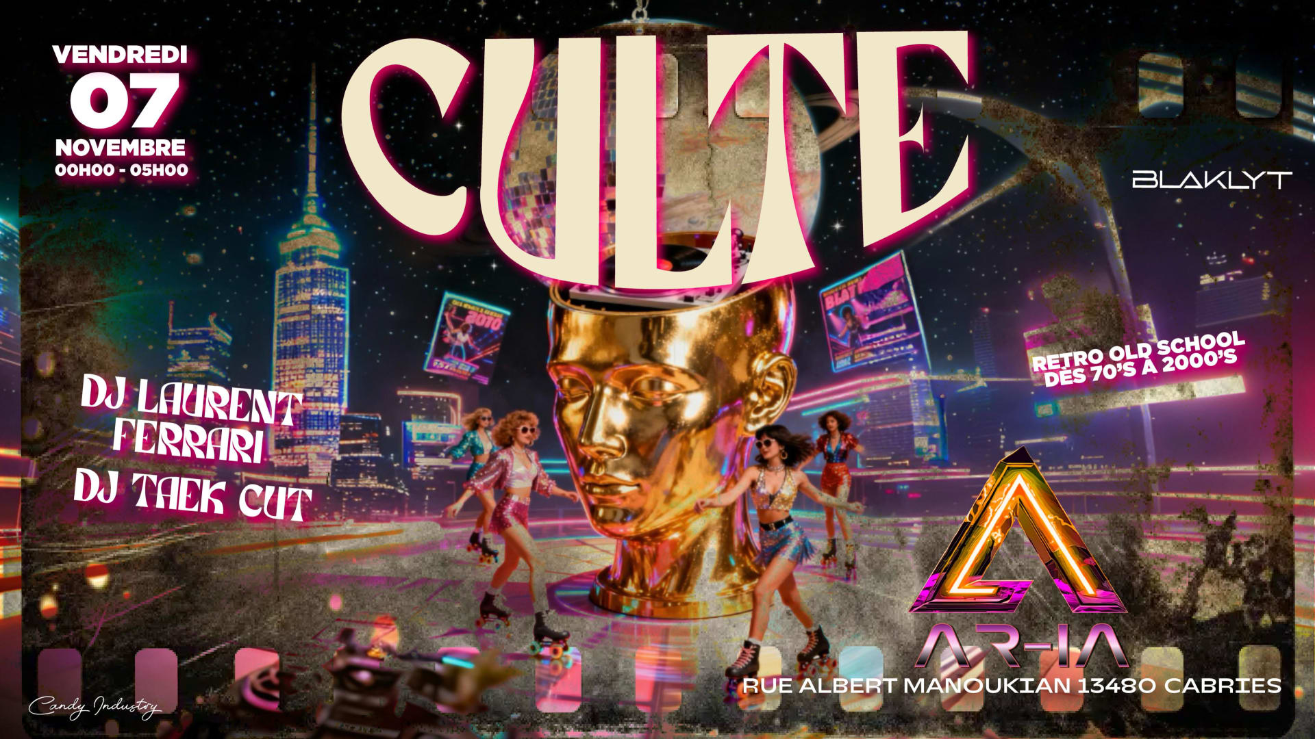 Ar-Ia Culte // Taek Cut X Laurent Ferrari