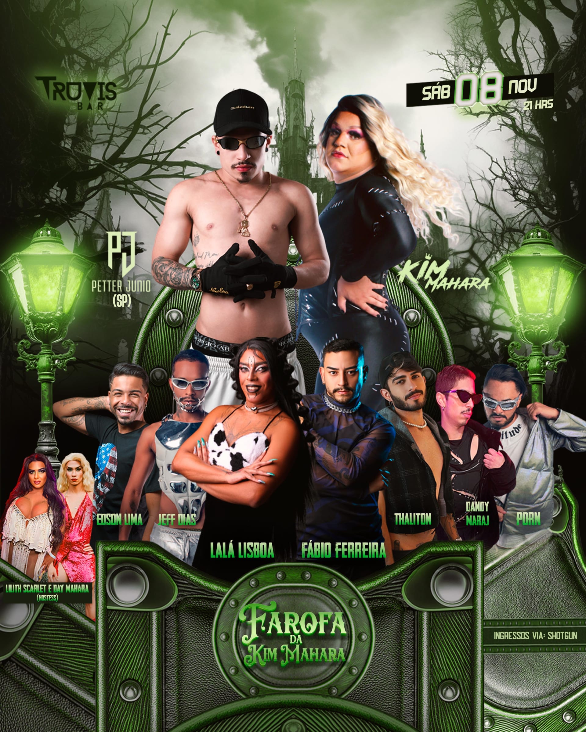 Farofa Da Kim Mahara- Vilões