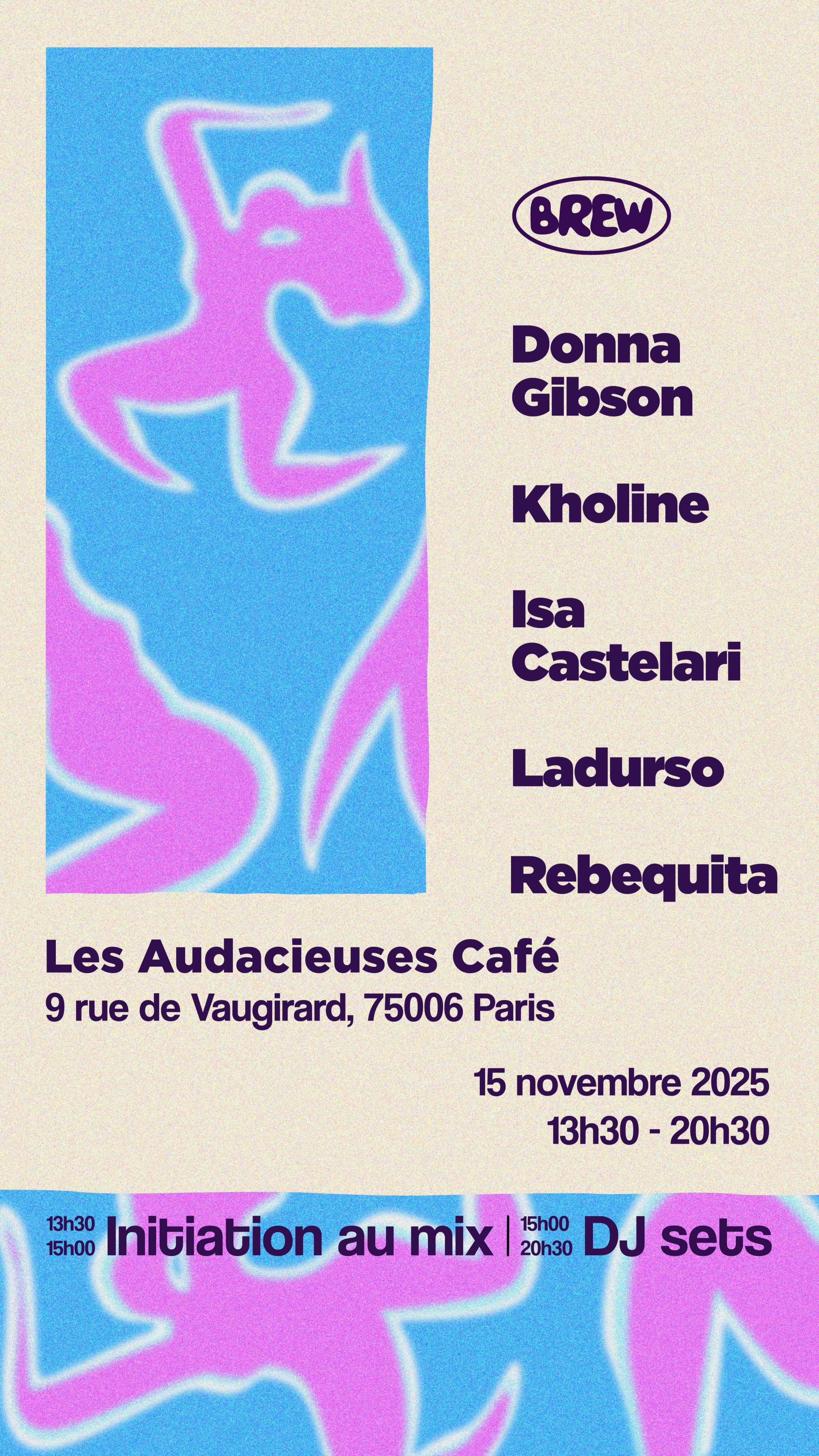 Brew Fm @ Les Audacieuses