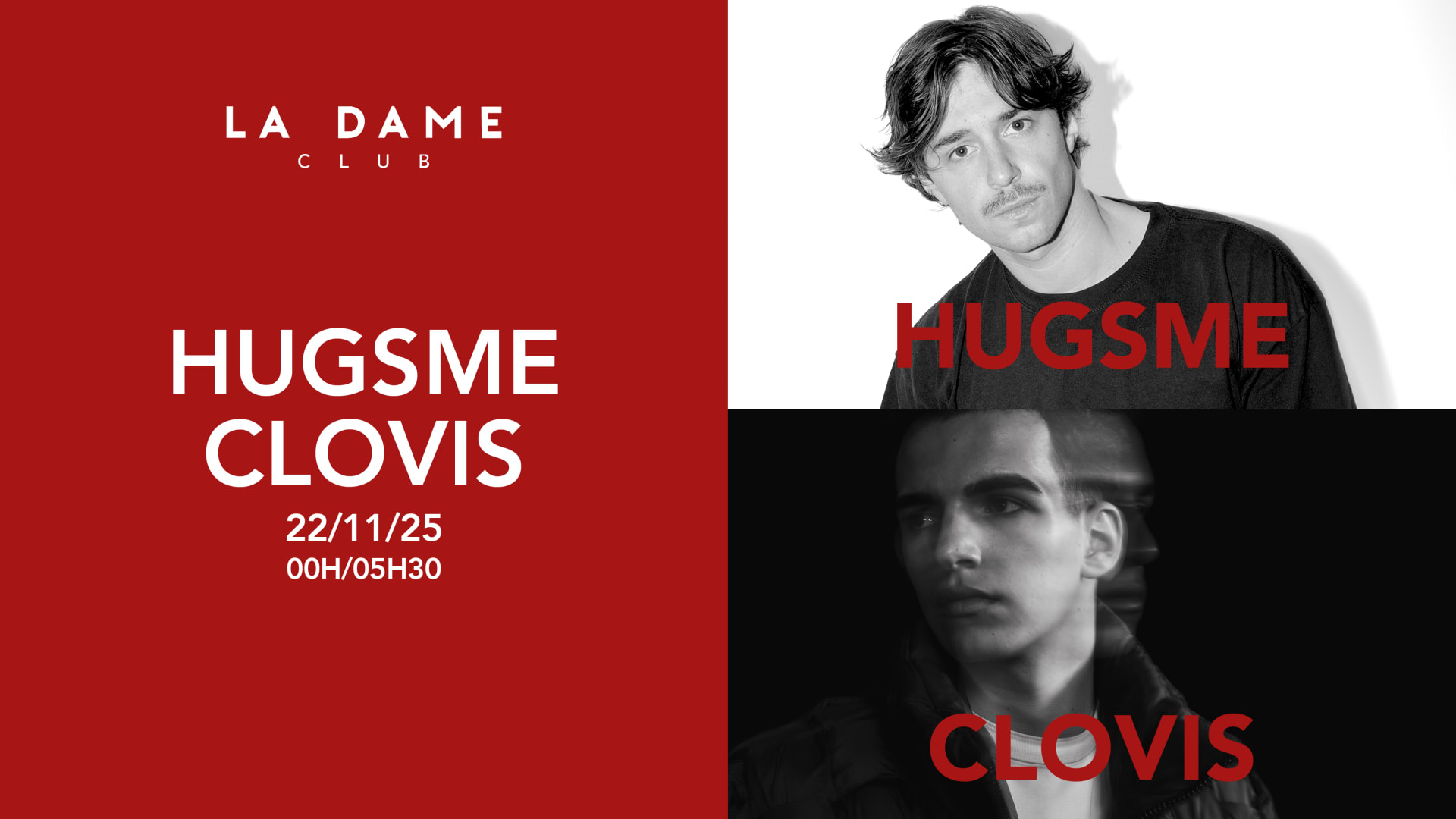 La Dame // Sam 22 Novembre // Hugsme - Clovis