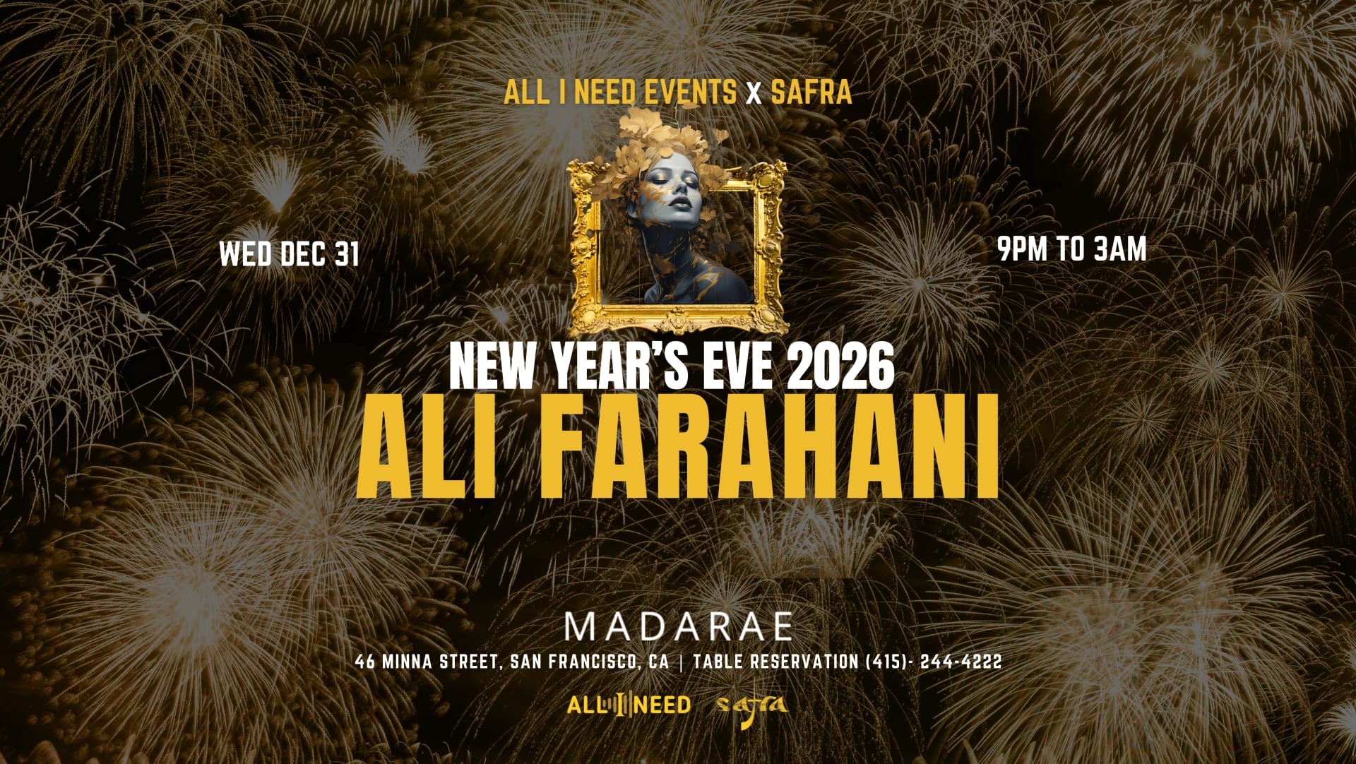 Nye 2026 With Ali Farahani At Madarae