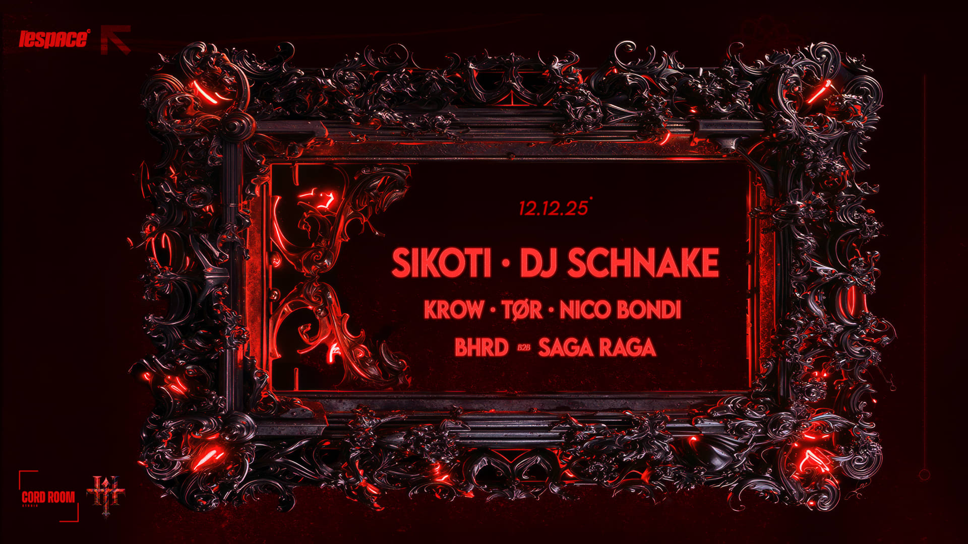 Cord Room X H4t3r – L’Espace