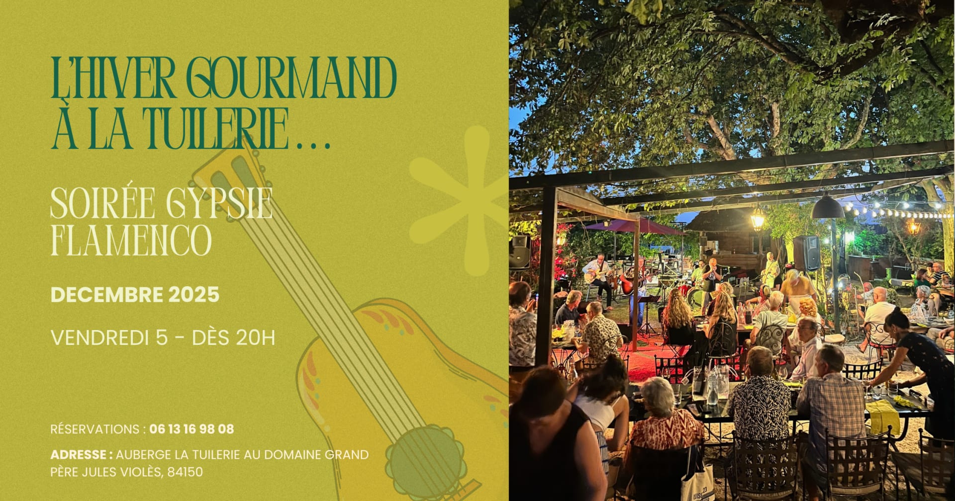 L'hiver Gourmand - Soirée Gypsie Flamenco