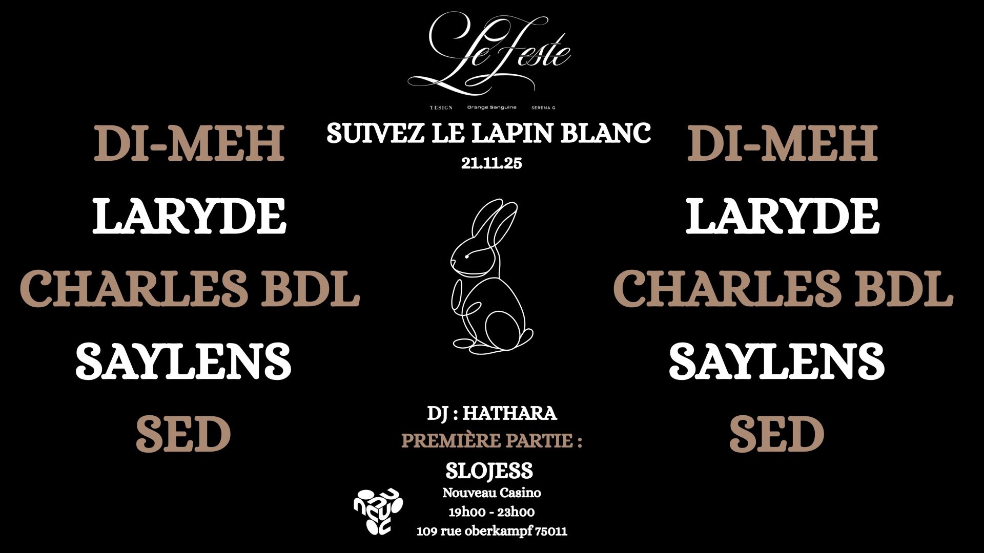 Suivez Le Lapin Blanc