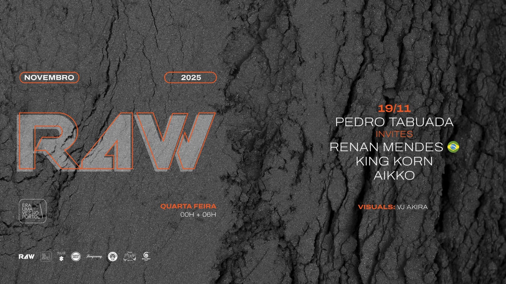 R4w W/ Renan Mendes, King Korn & Aikko