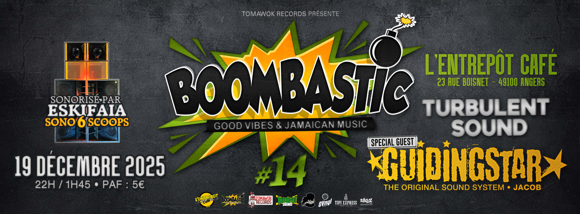 Angers - Guiding Star X Turbulent Sound - Boombastic #14