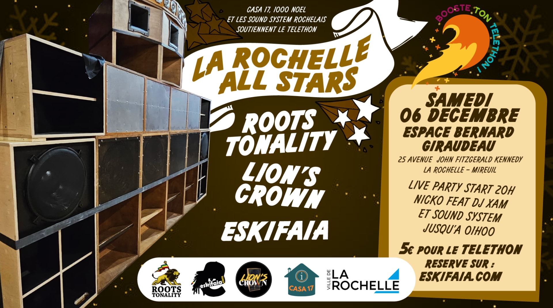 La Rochelle All Stars – Soirée De Soutien Au Téléthon