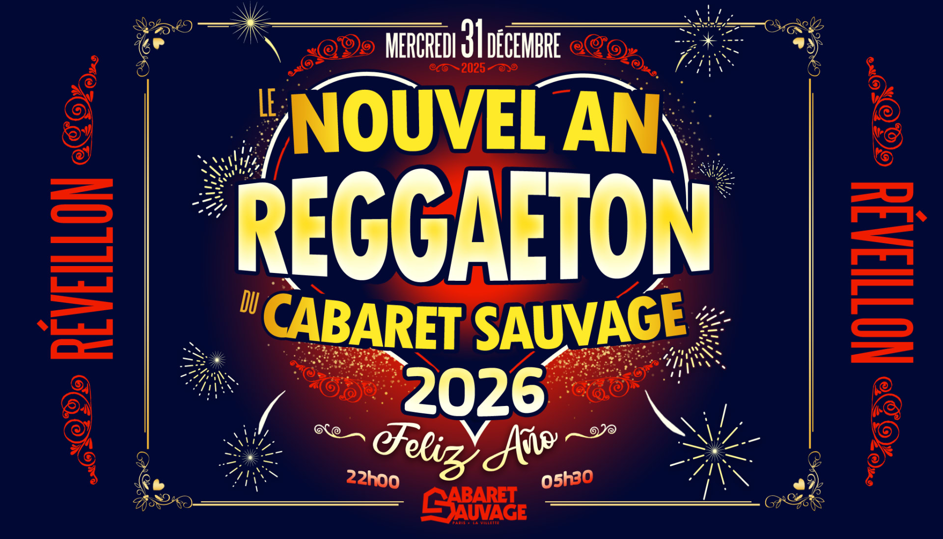 Le Nouvel An Reggaeton Du Cabaret Sauvage 2026
