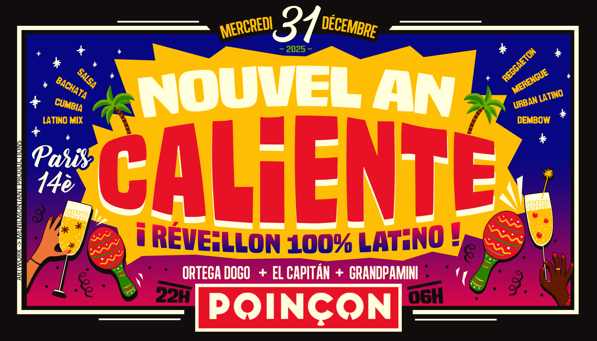 Nouvel An Caliente (Réveillon Latino 360°)