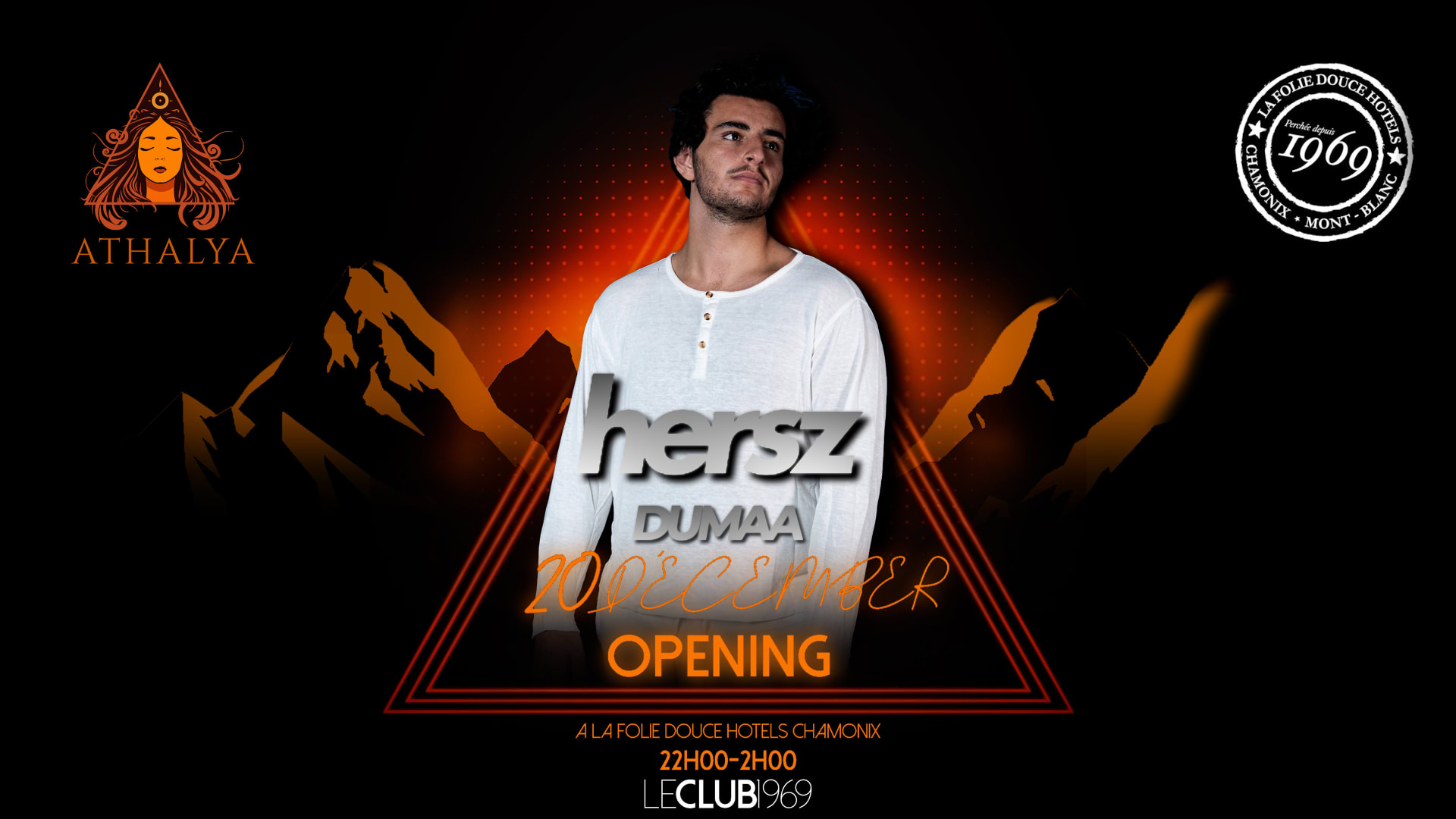 Athalya Opening Folie Douce Club 1969