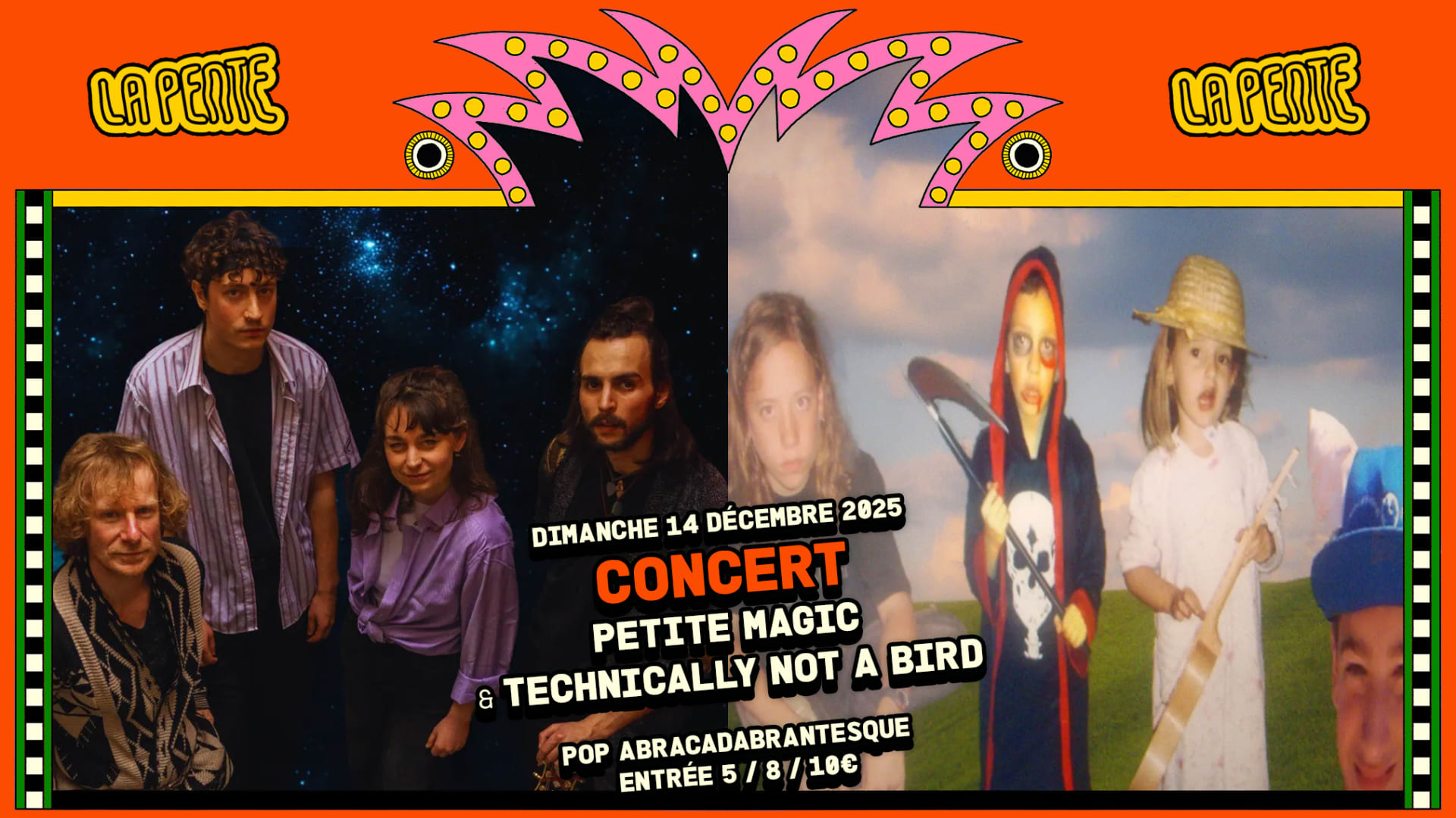 Concert : Petite Magic & Technically Not A Bird