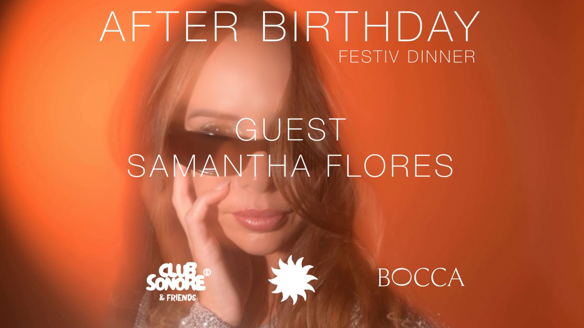 Club Sonore X After Birthday X Guest Samantha Flores