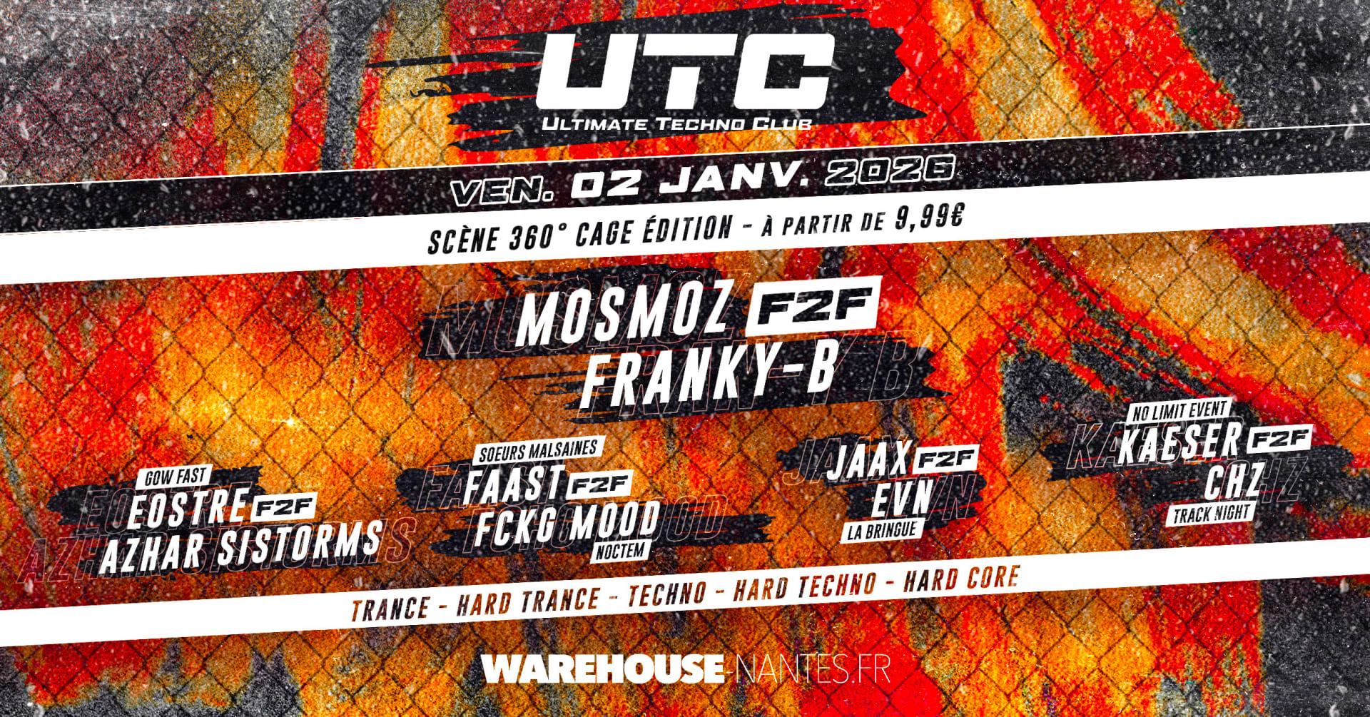 Ultimate Techno Club W/ Mosmoz, Franky B And More !