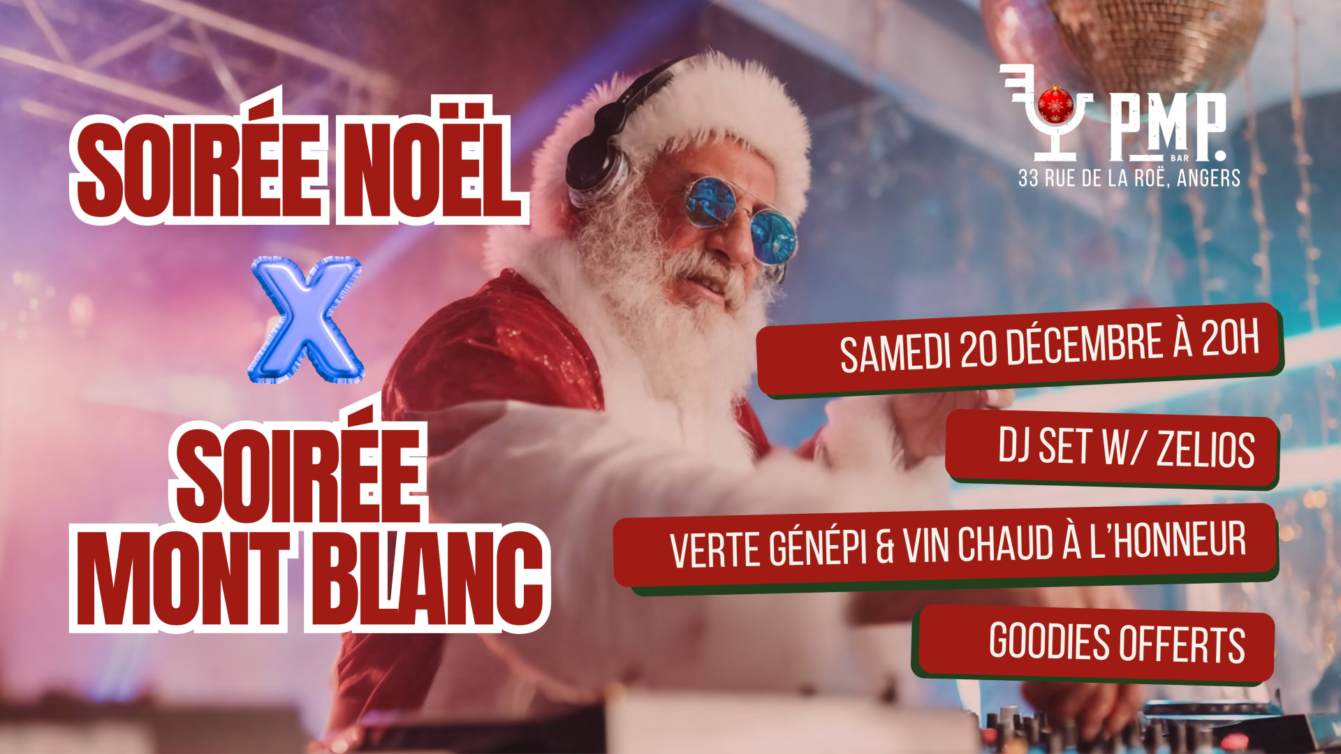 Zelios (Généraliste) Au Pmp Bar - Soirée De Noël