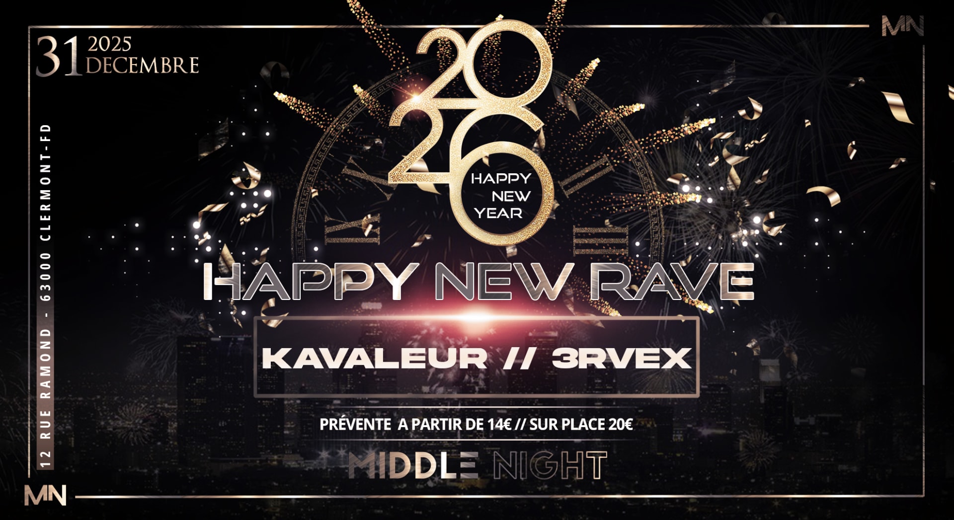 Happy New Rave - Kavaleur X 3rvex