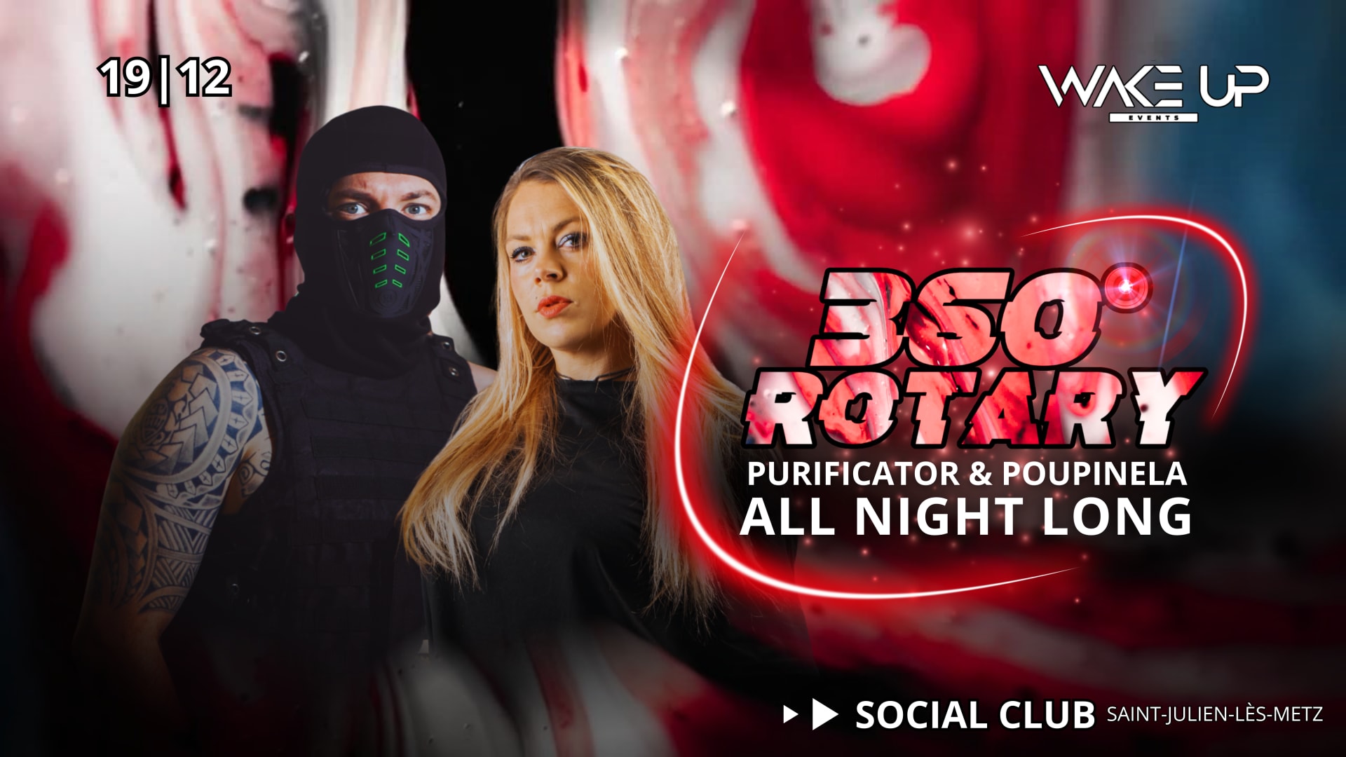 360 Rotary All Night Long Poupinela & Purificator