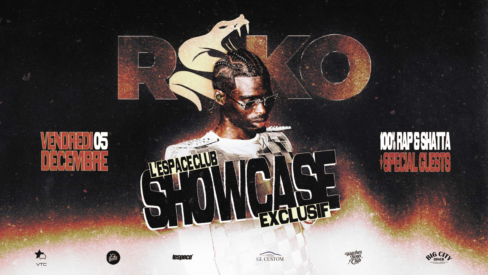 Rsko Showcase Exclusif At L'espace Club 05/12