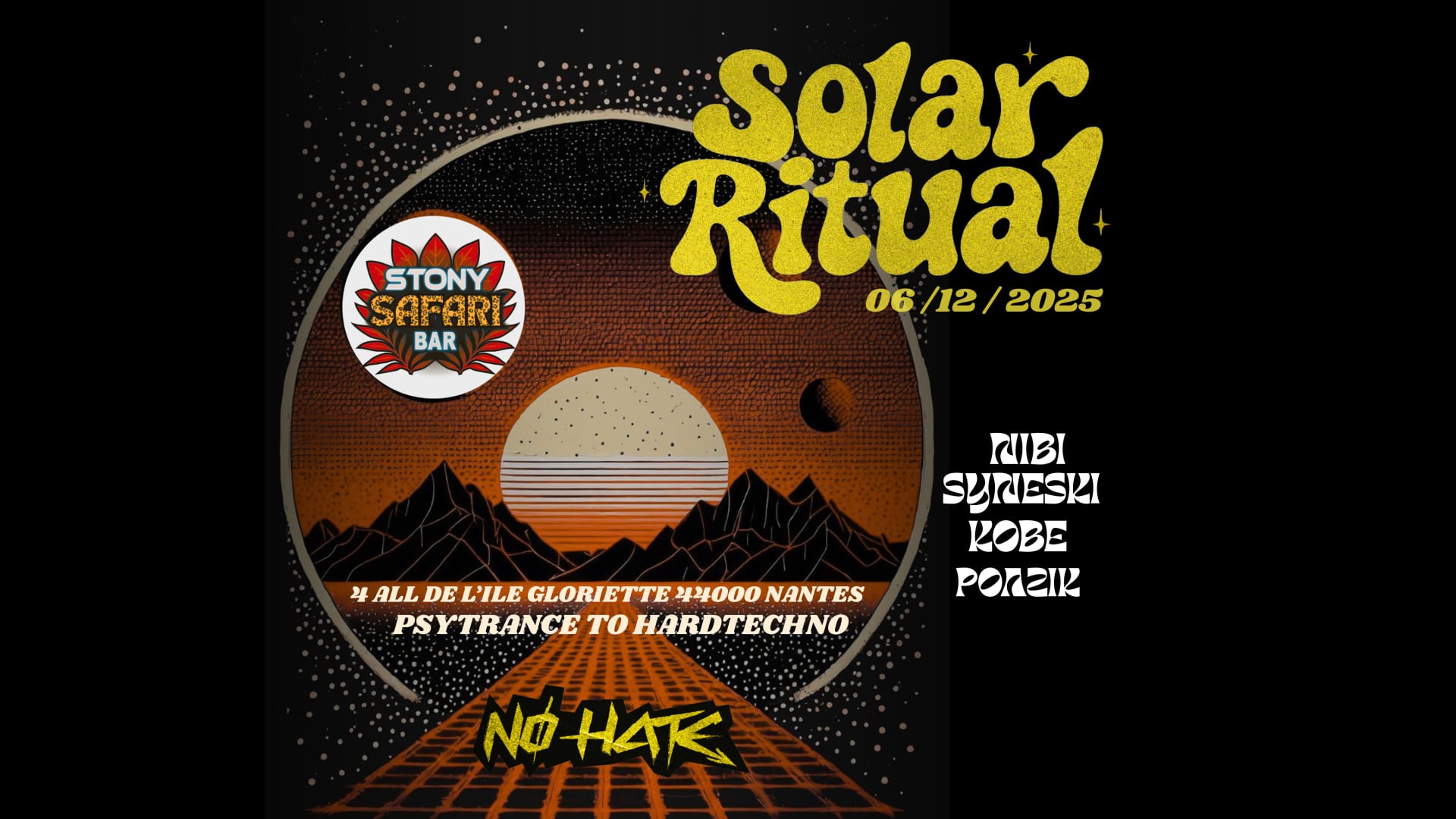 Nø Hate – Chapter VII : Solar Ritual