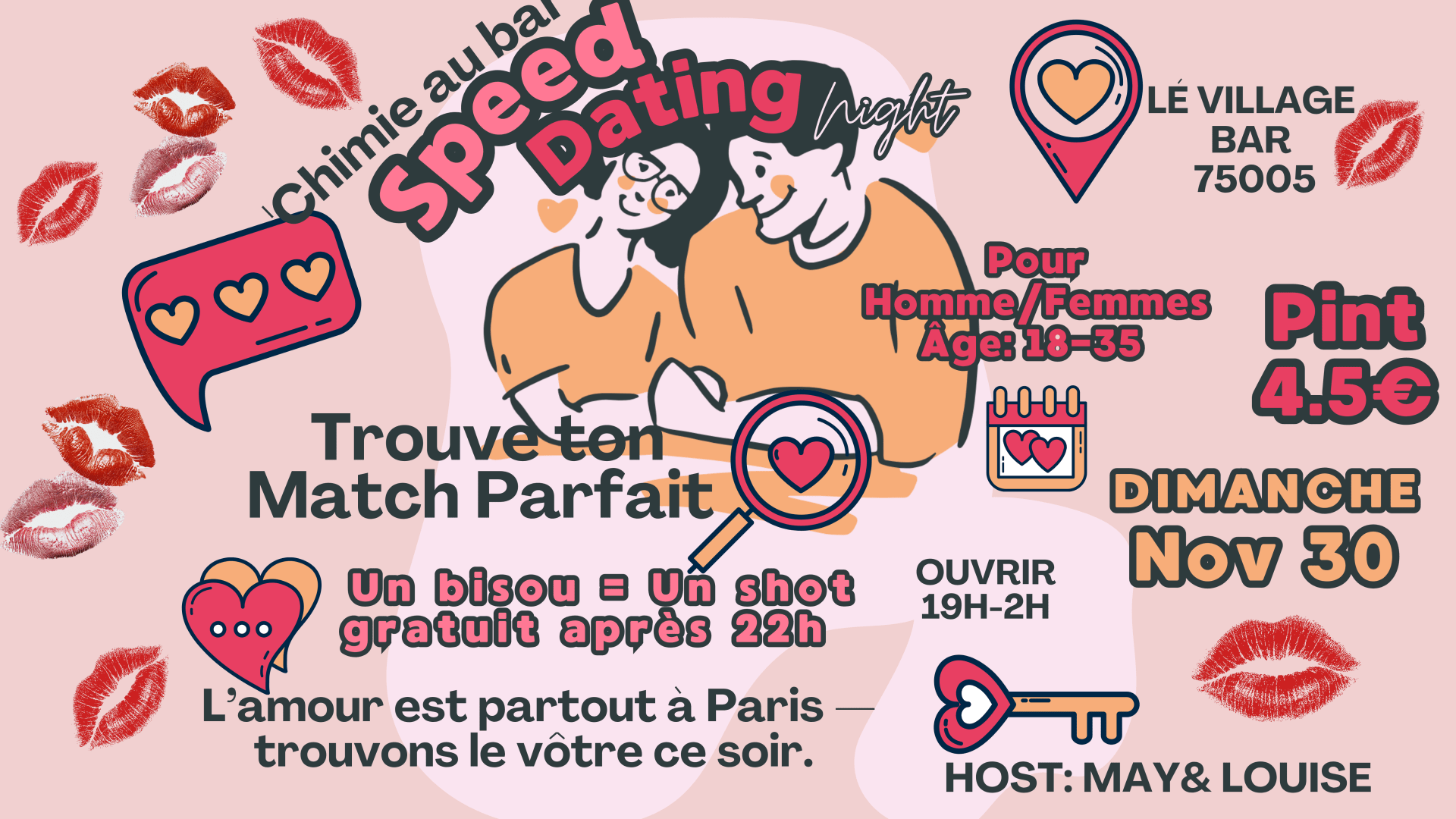 Speed Dating Le Village
