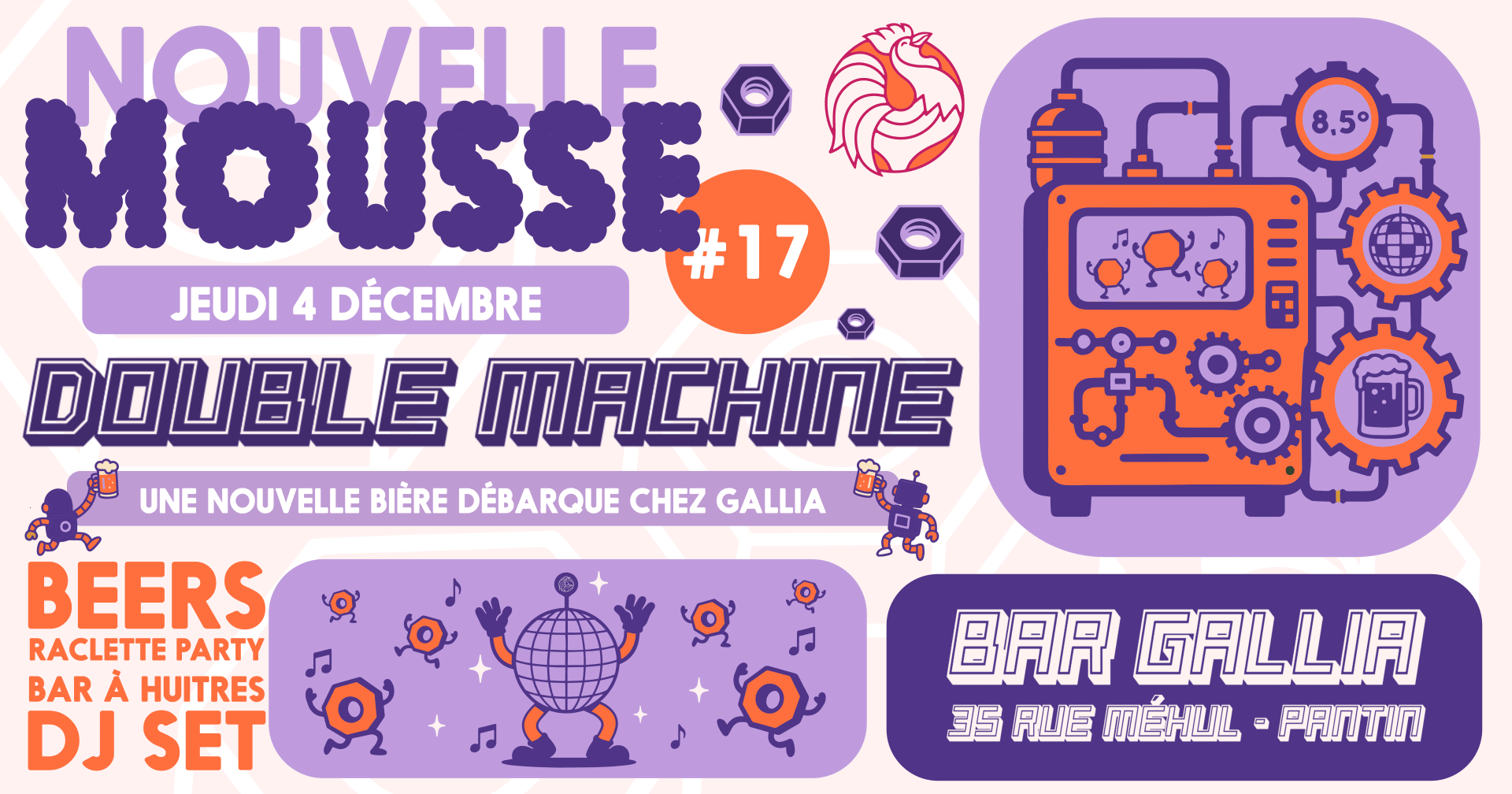 Nouvelle Mousse #17 - Double Machine Au Bar Gallia.