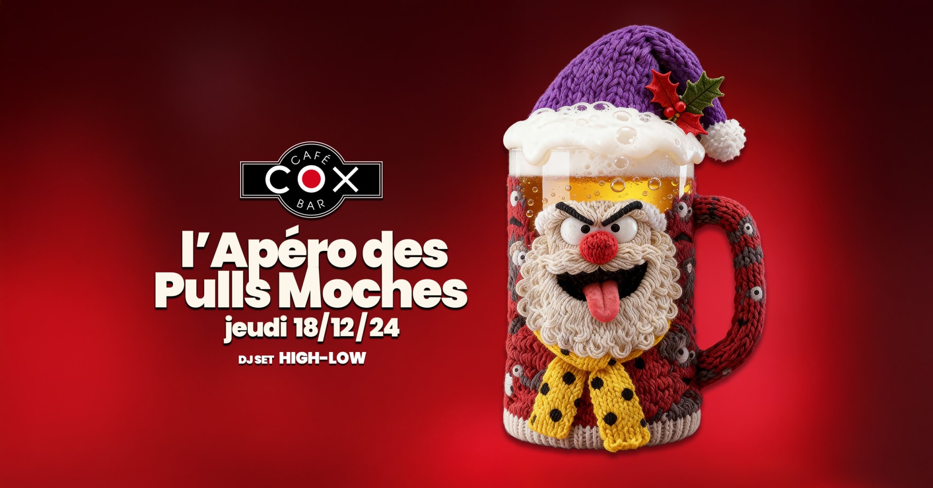 L'apéro Des Pulls Moches #Cox