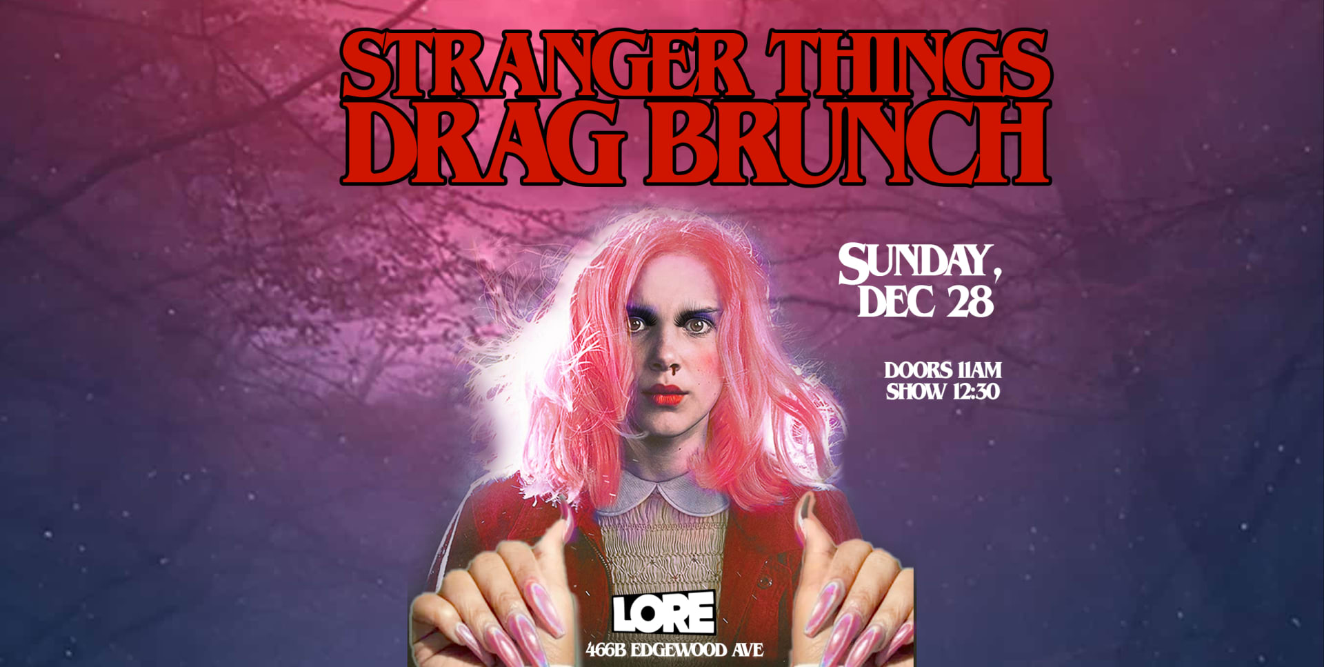 Stranger Things Drag Brunch
