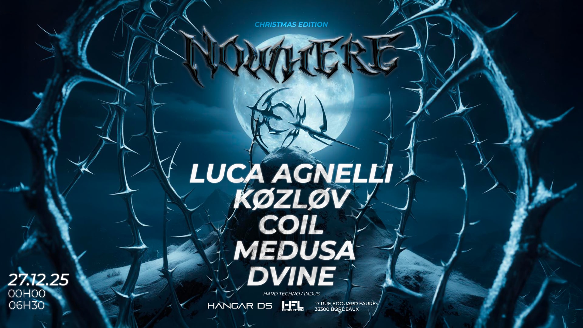 Nowhere : Christmas Edition // Luca Agnelli - Køzløv - Coil