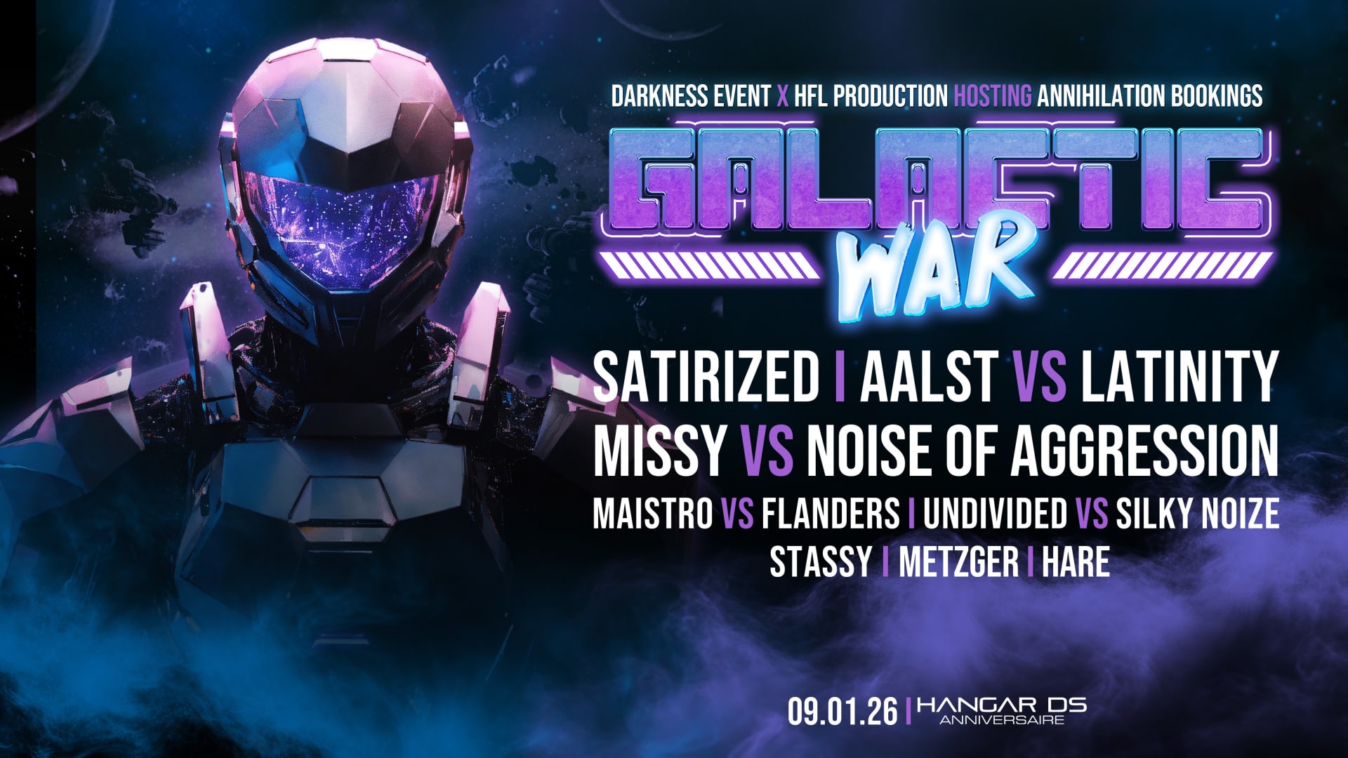 Galactic War // Darkness Event X Hfl Production