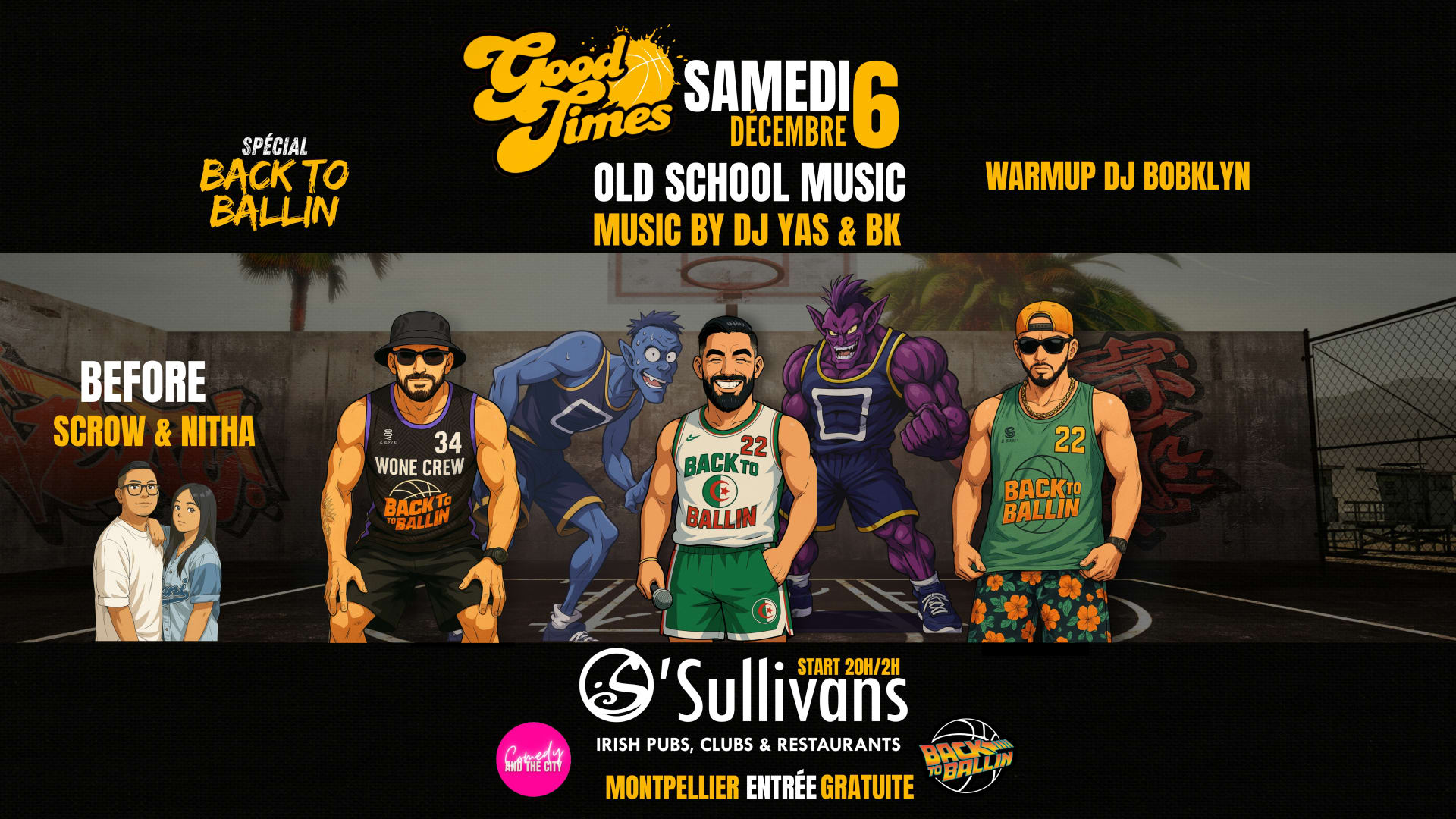 Good Times Décembre - O'sullivans Pub Montpellier