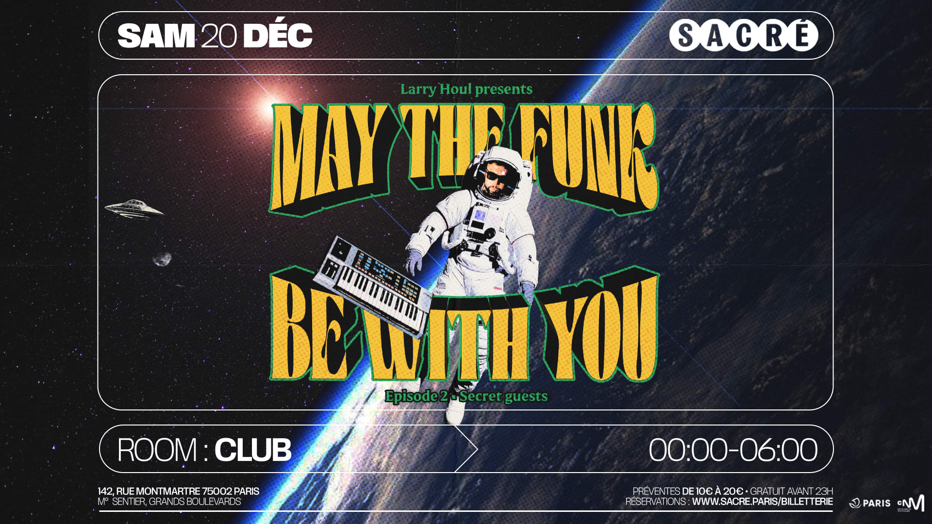 Sacré Présente : May The Funk Be With You #2 By Larry Houl