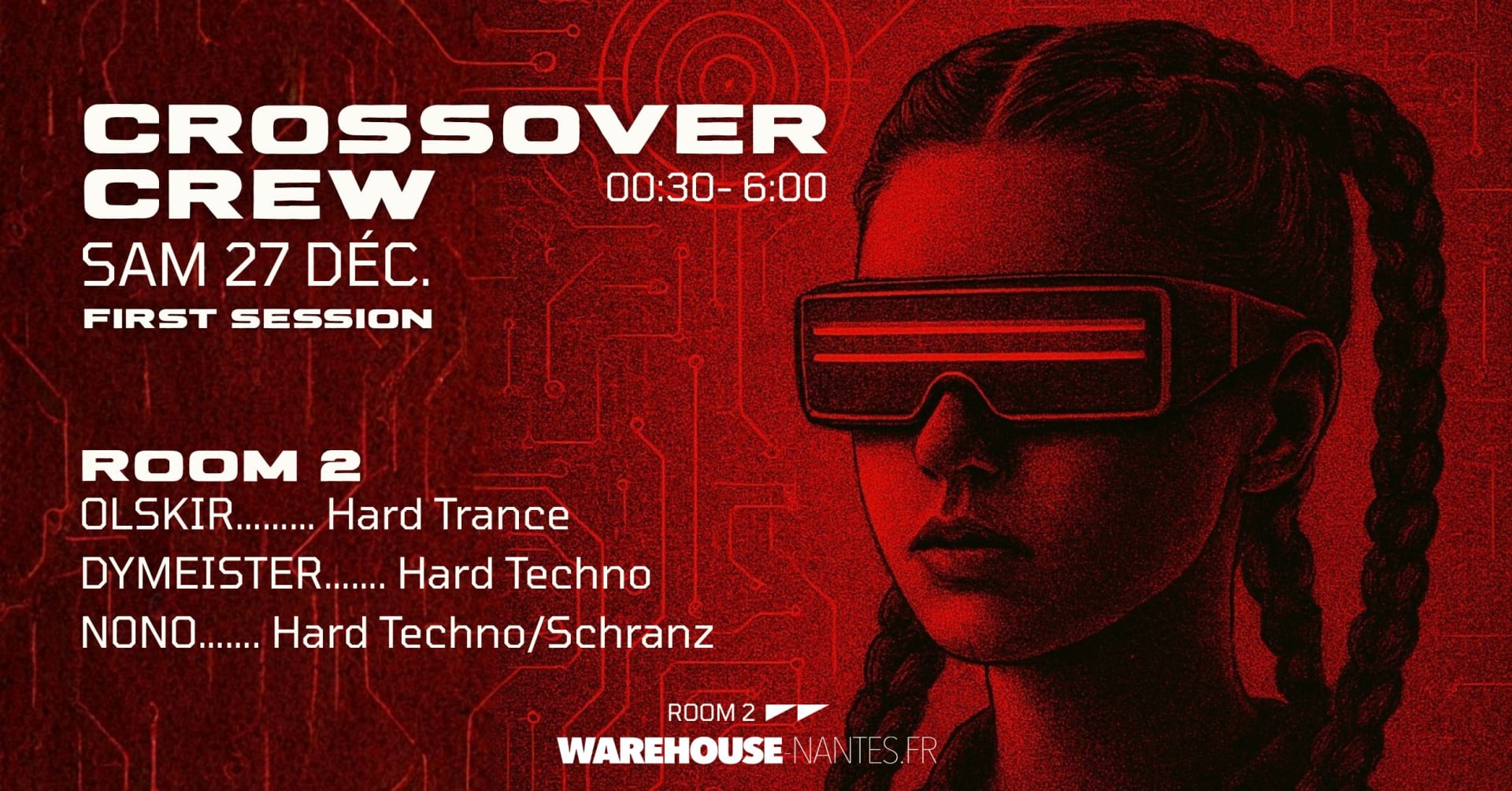 Crossover En Room 2 Du Warehouse !