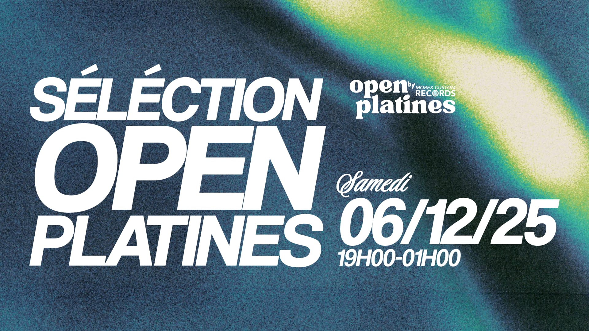 Sélection Open Platines // Morex Custom House // Gratuit