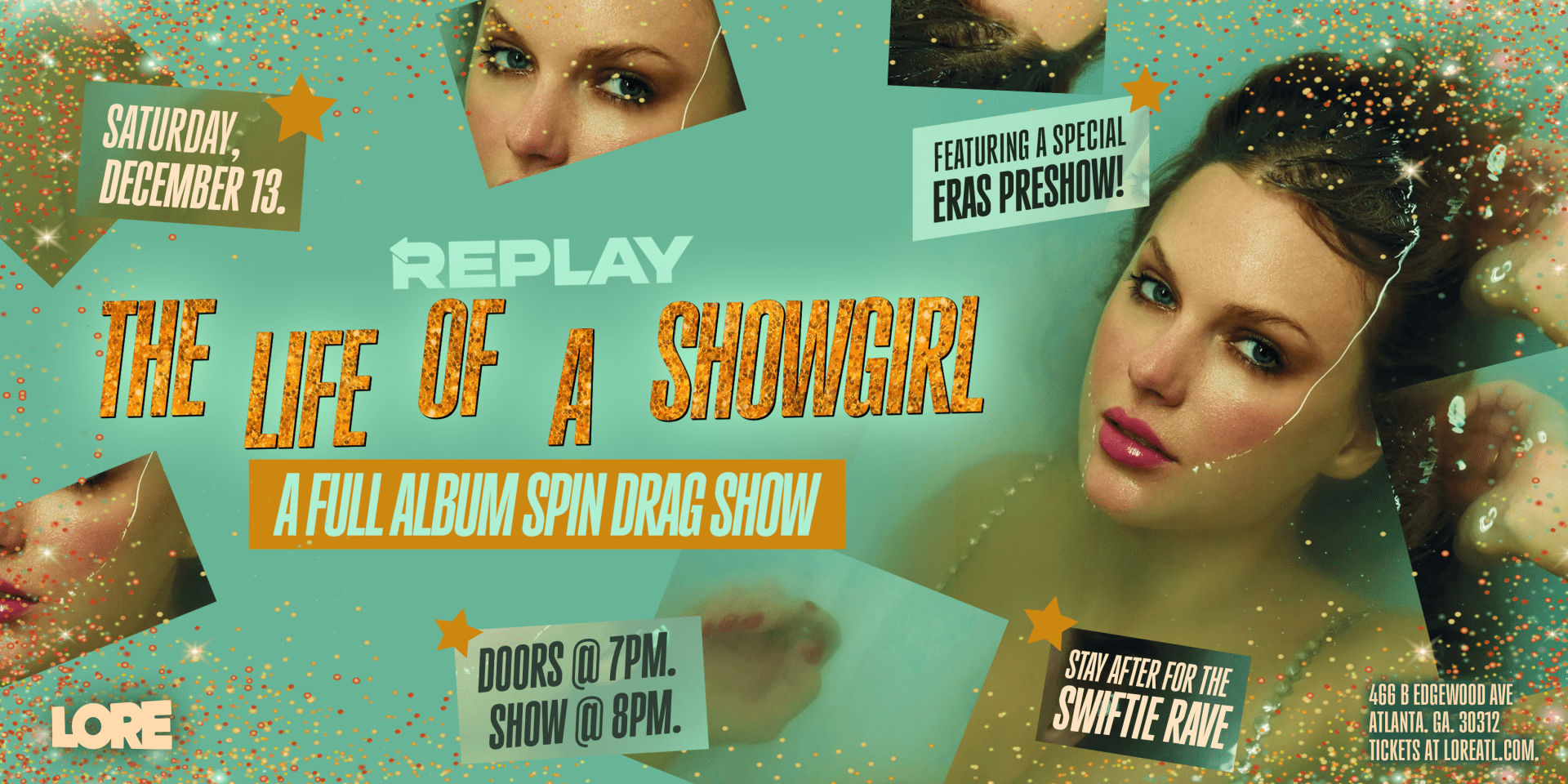 Replay: 'the Life Of A Showgirl' Full Spin Drag Show