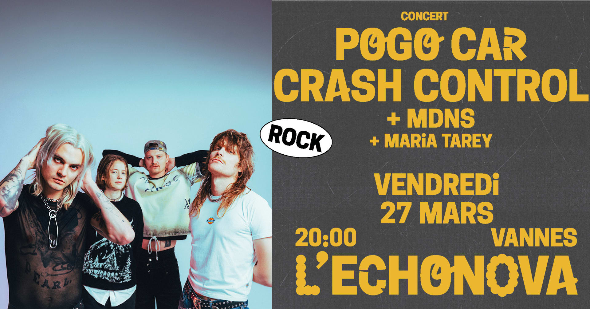 Pogo Car Crash Control + Mdns + Maria Tarey
