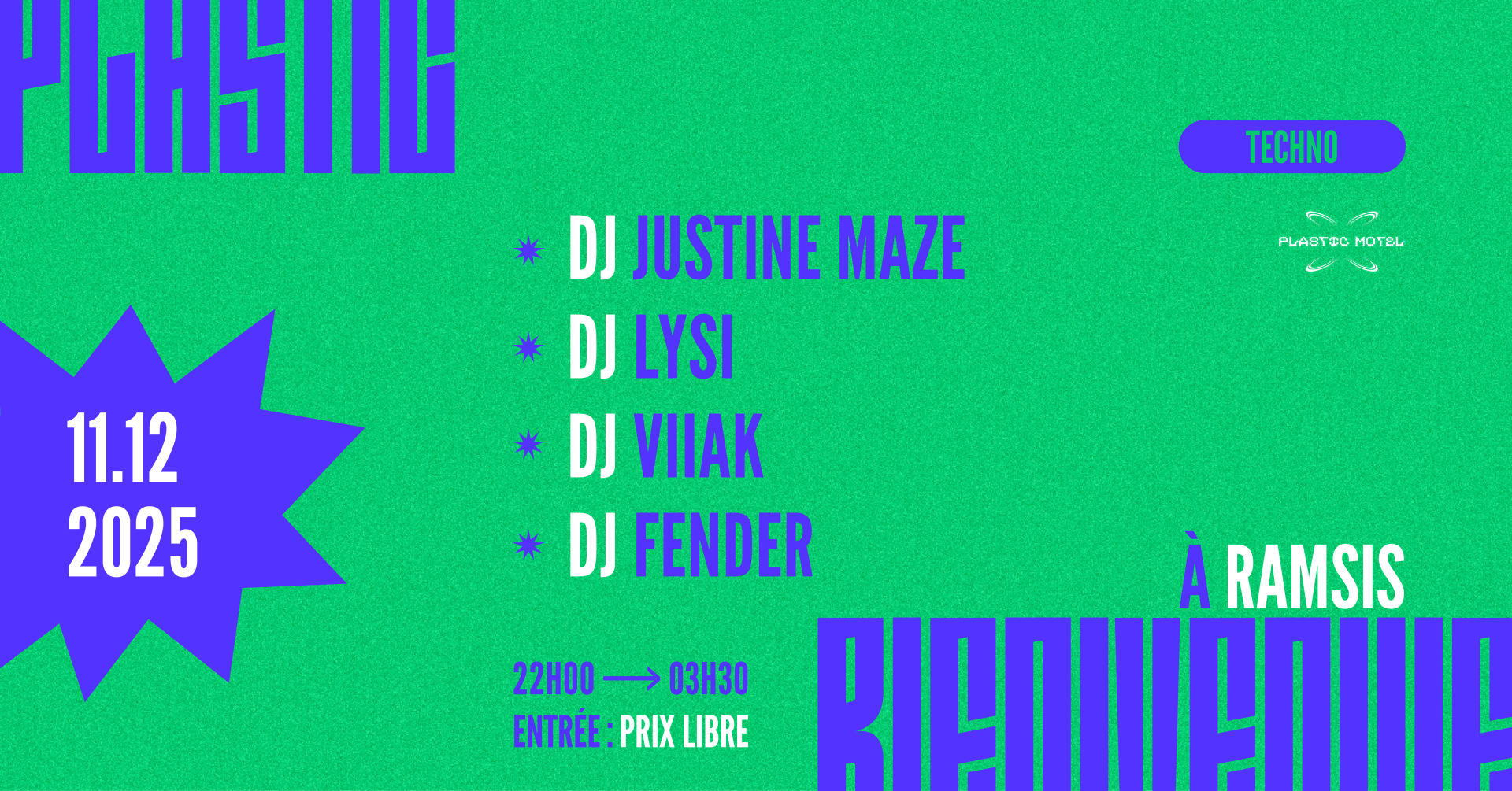 Plastic Bienvenue À Ramsis