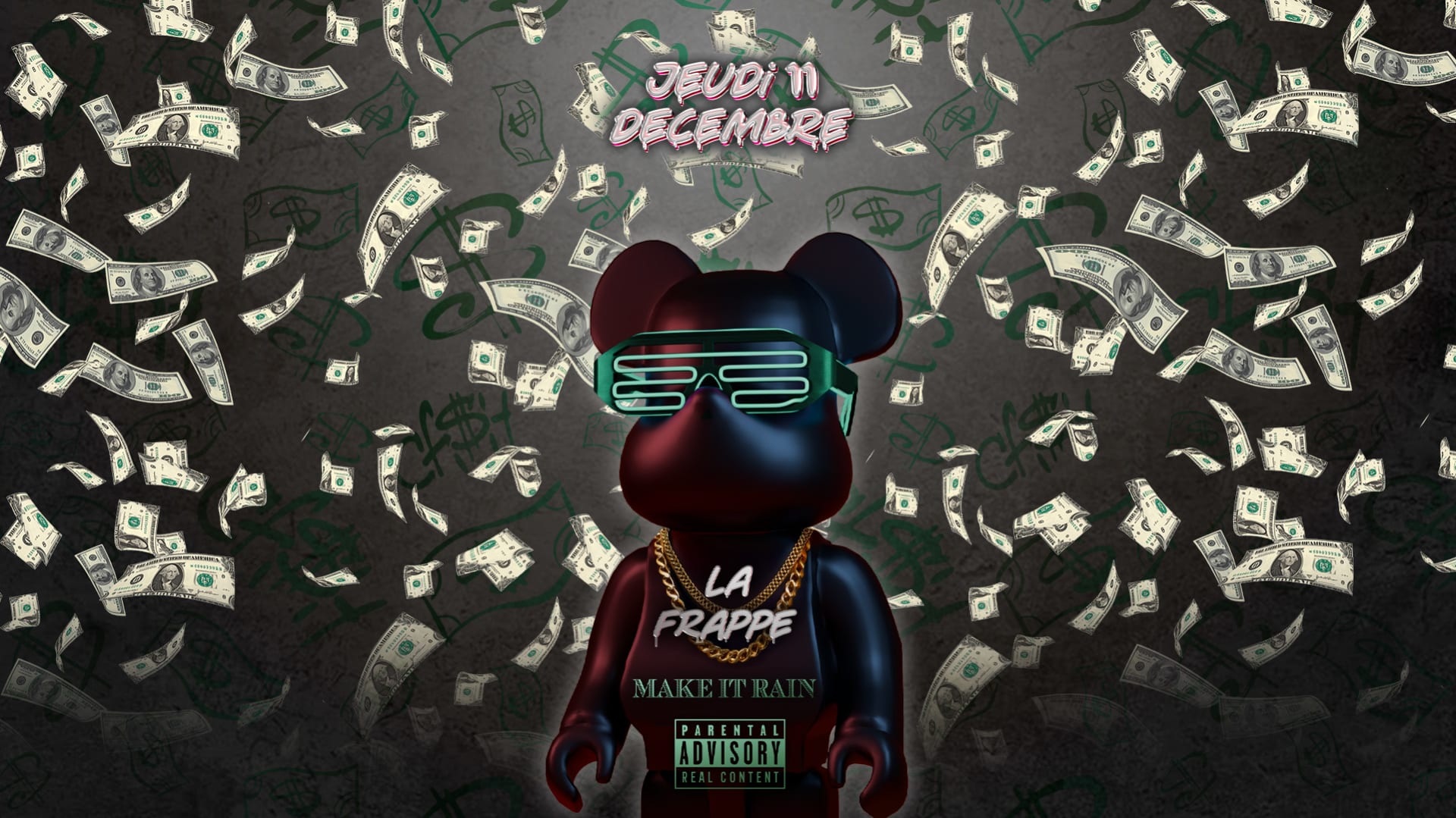 La Frappe : Make It Rain - Jeudi 11 Décembre Loftclub